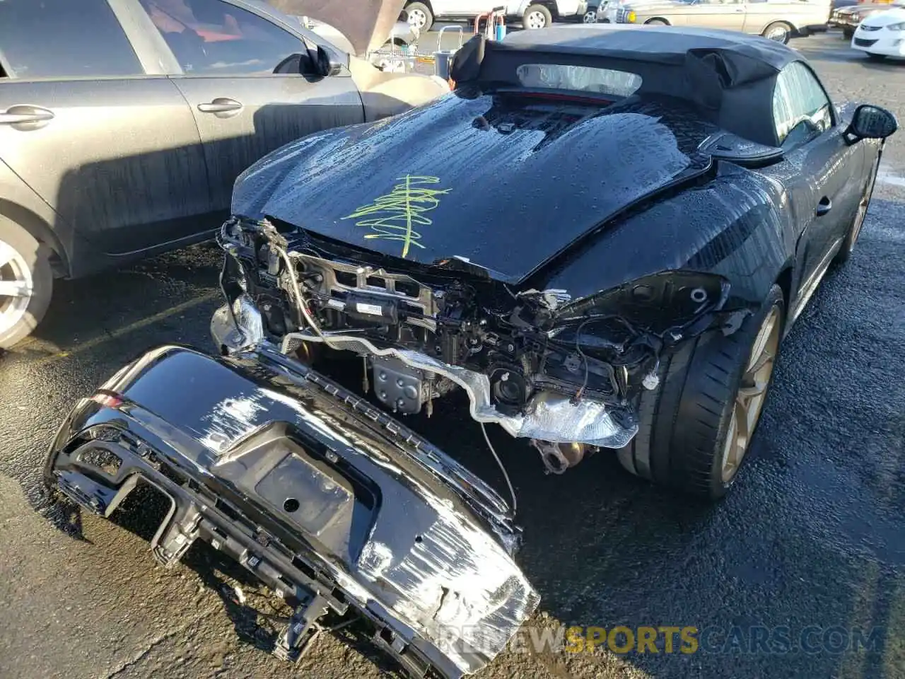 9 Photograph of a damaged car WP0CC2A81MS240799 PORSCHE BOXSTER 2021