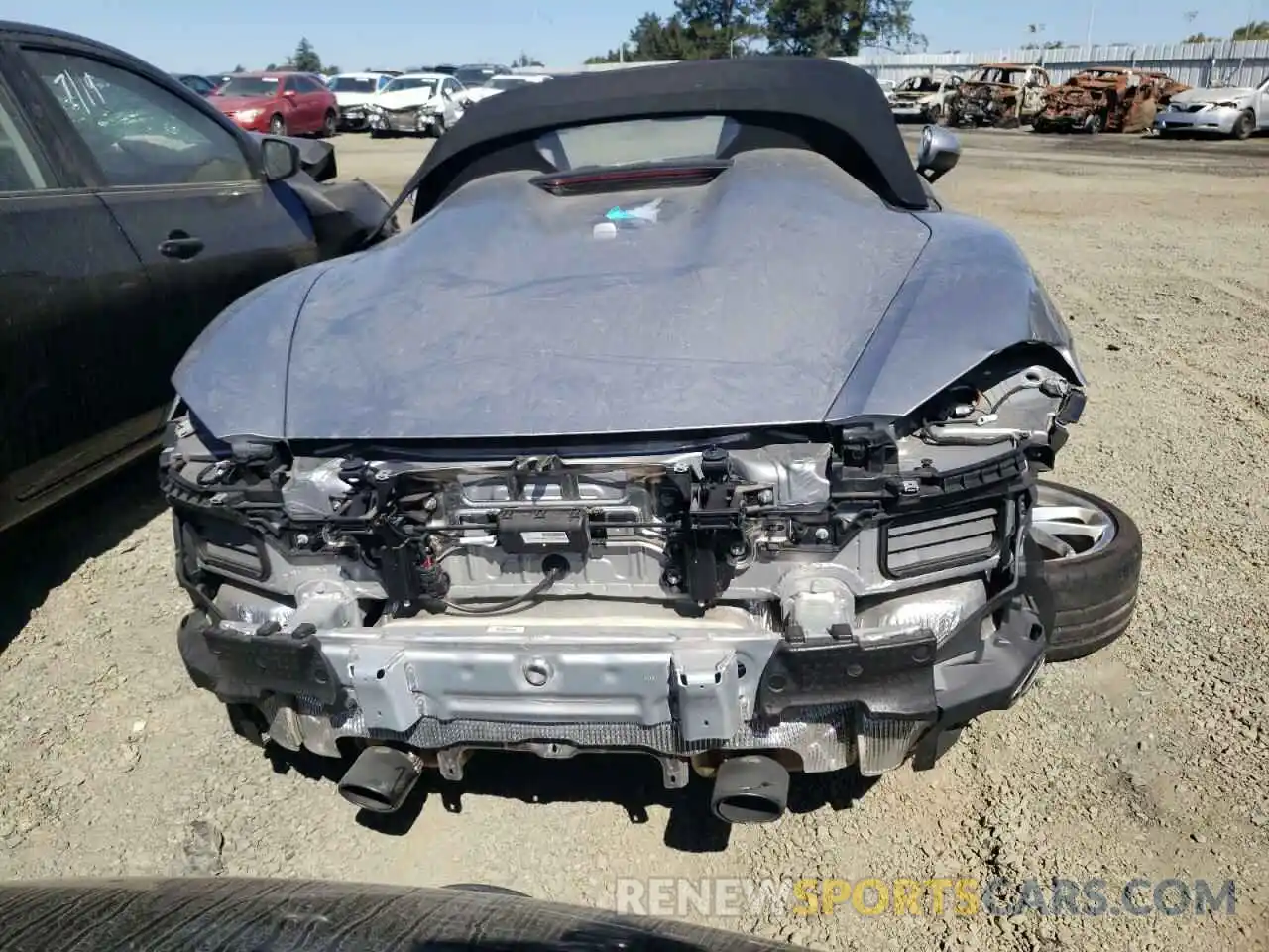 6 Photograph of a damaged car WP0CC2A83MS240237 PORSCHE BOXSTER 2021