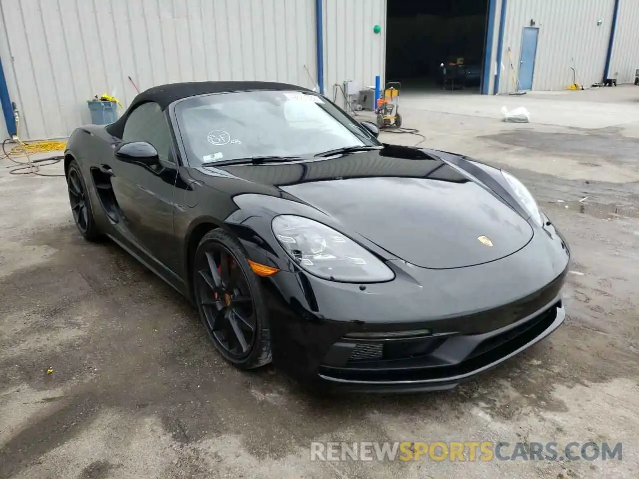 1 Photograph of a damaged car WP0CD2A84MS232144 PORSCHE BOXSTER 2021