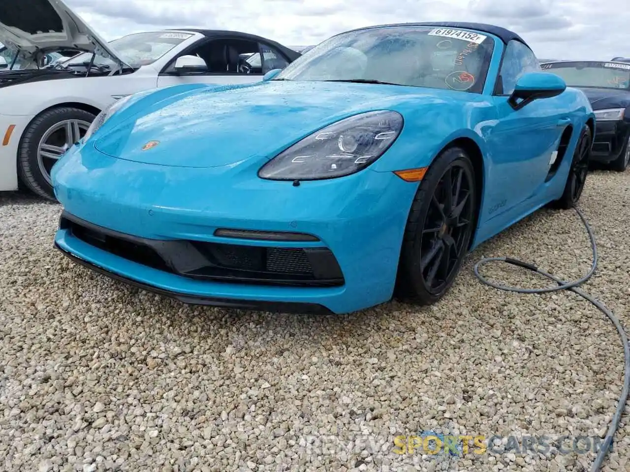 2 Фотография поврежденного автомобиля WP0CD2A85MS232265 PORSCHE BOXSTER 2021