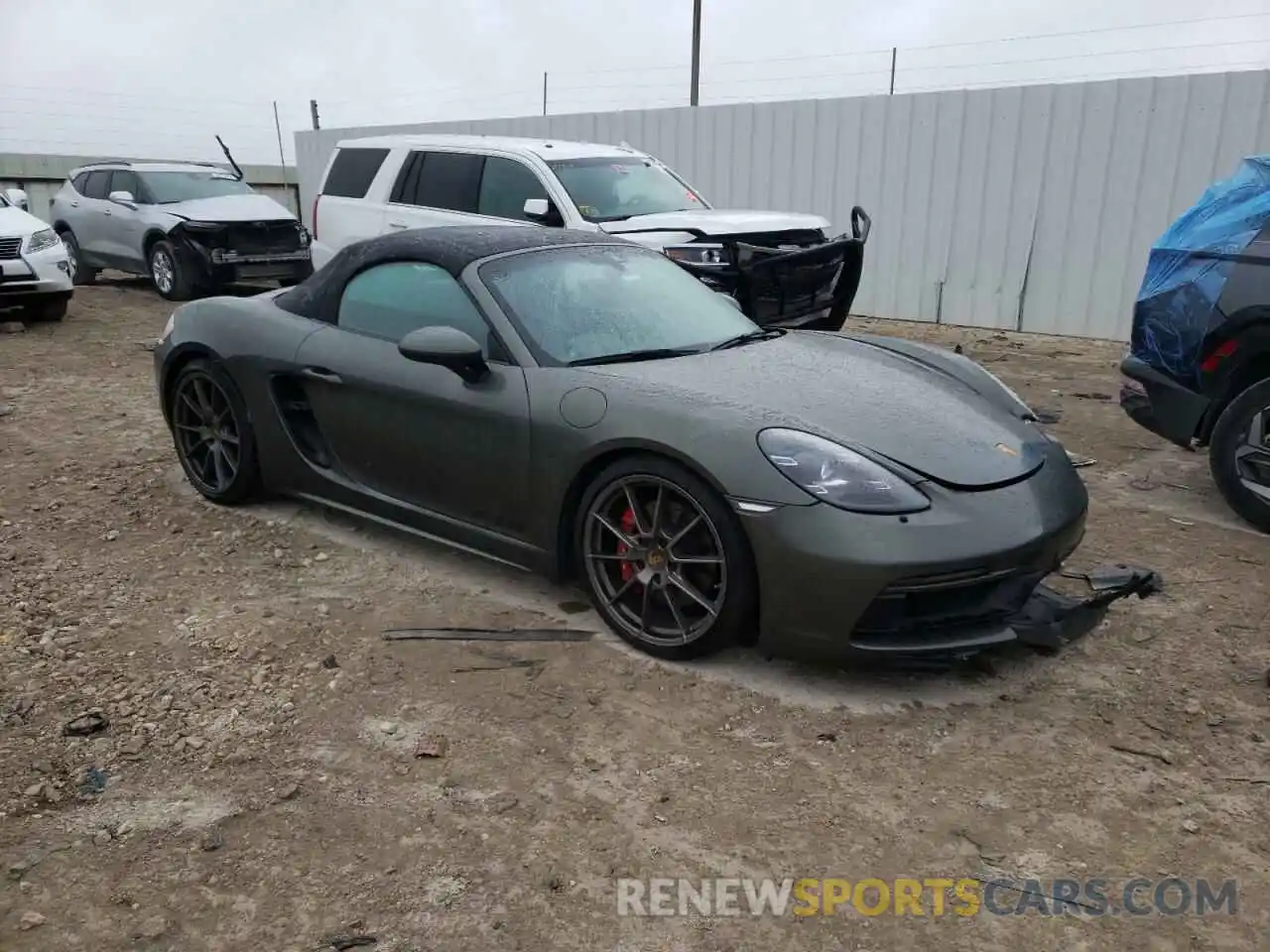 4 Photograph of a damaged car WP0CD2A85NS228475 PORSCHE BOXSTER 2022