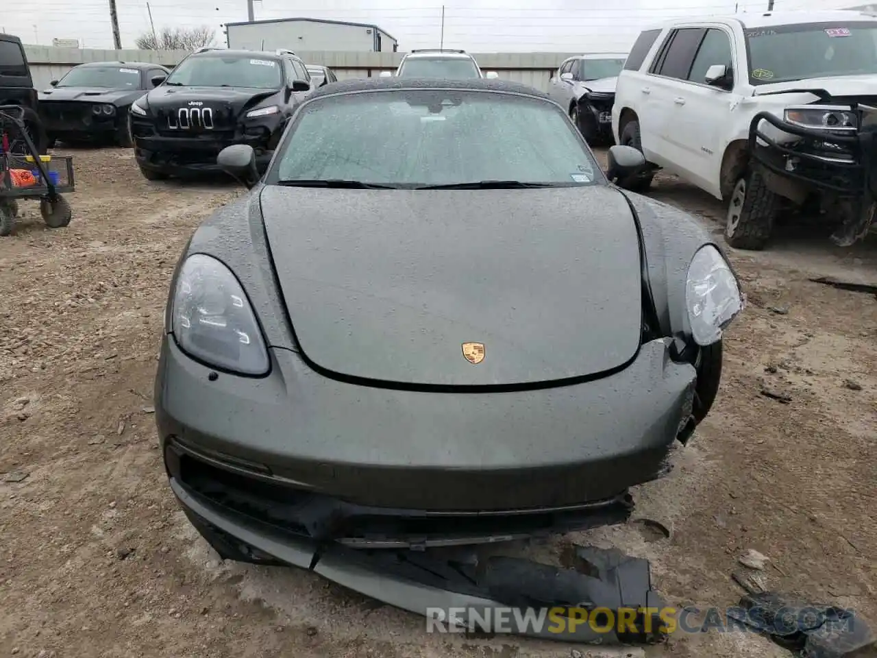 5 Photograph of a damaged car WP0CD2A85NS228475 PORSCHE BOXSTER 2022