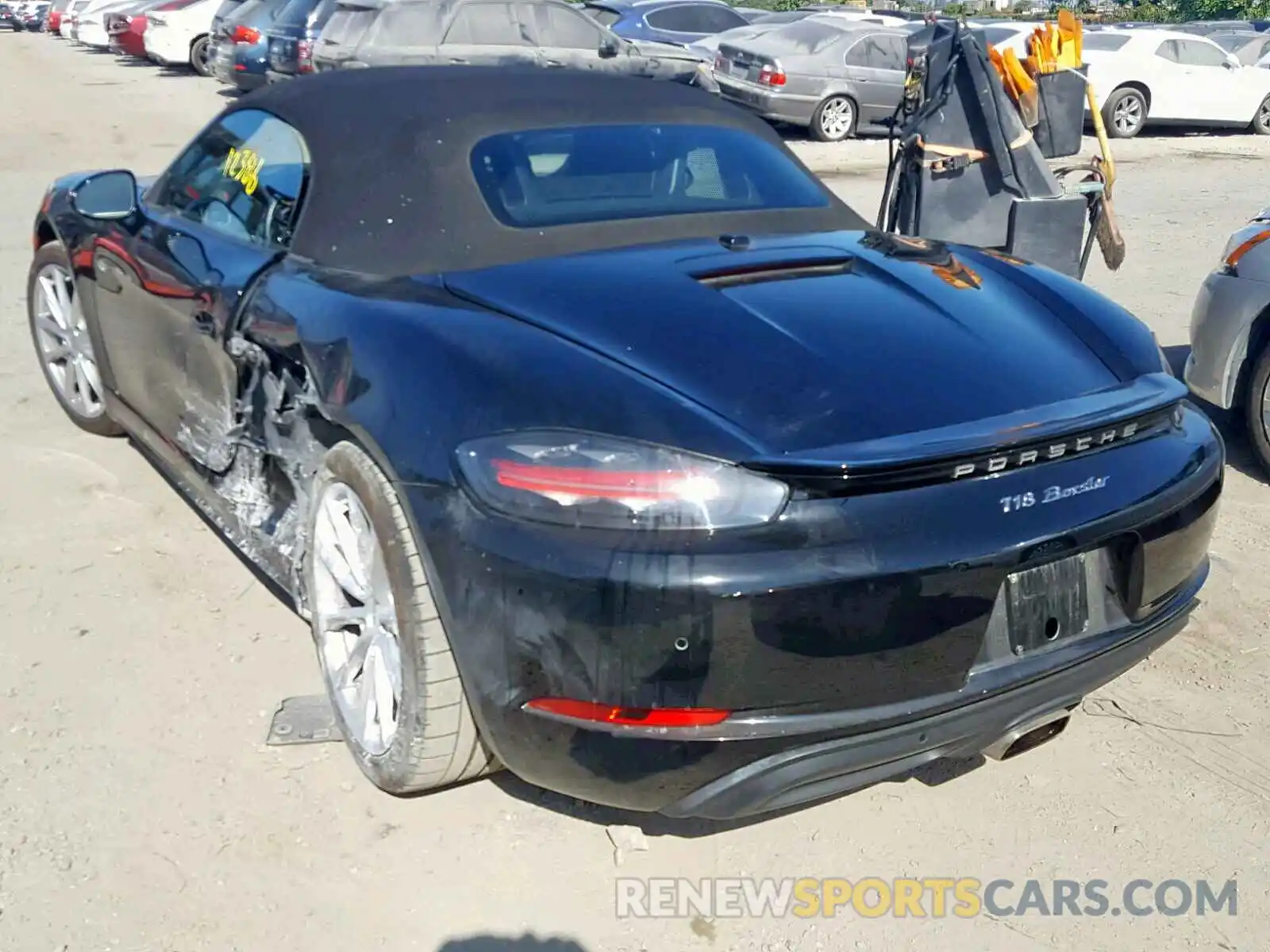 3 Photograph of a damaged car WP0CA2A84KS210182 PORSCHE BOXSTER BA 2019