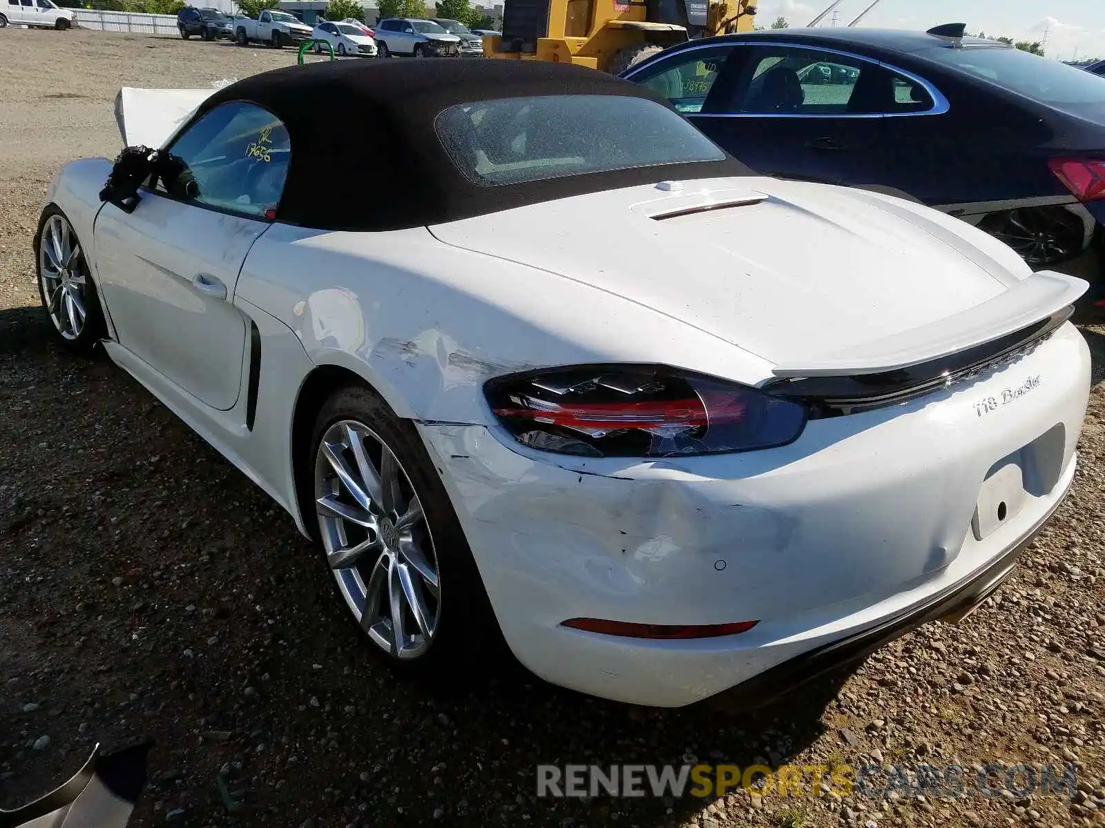 3 Photograph of a damaged car WP0CA2A8XKS210297 PORSCHE BOXSTER BA 2019