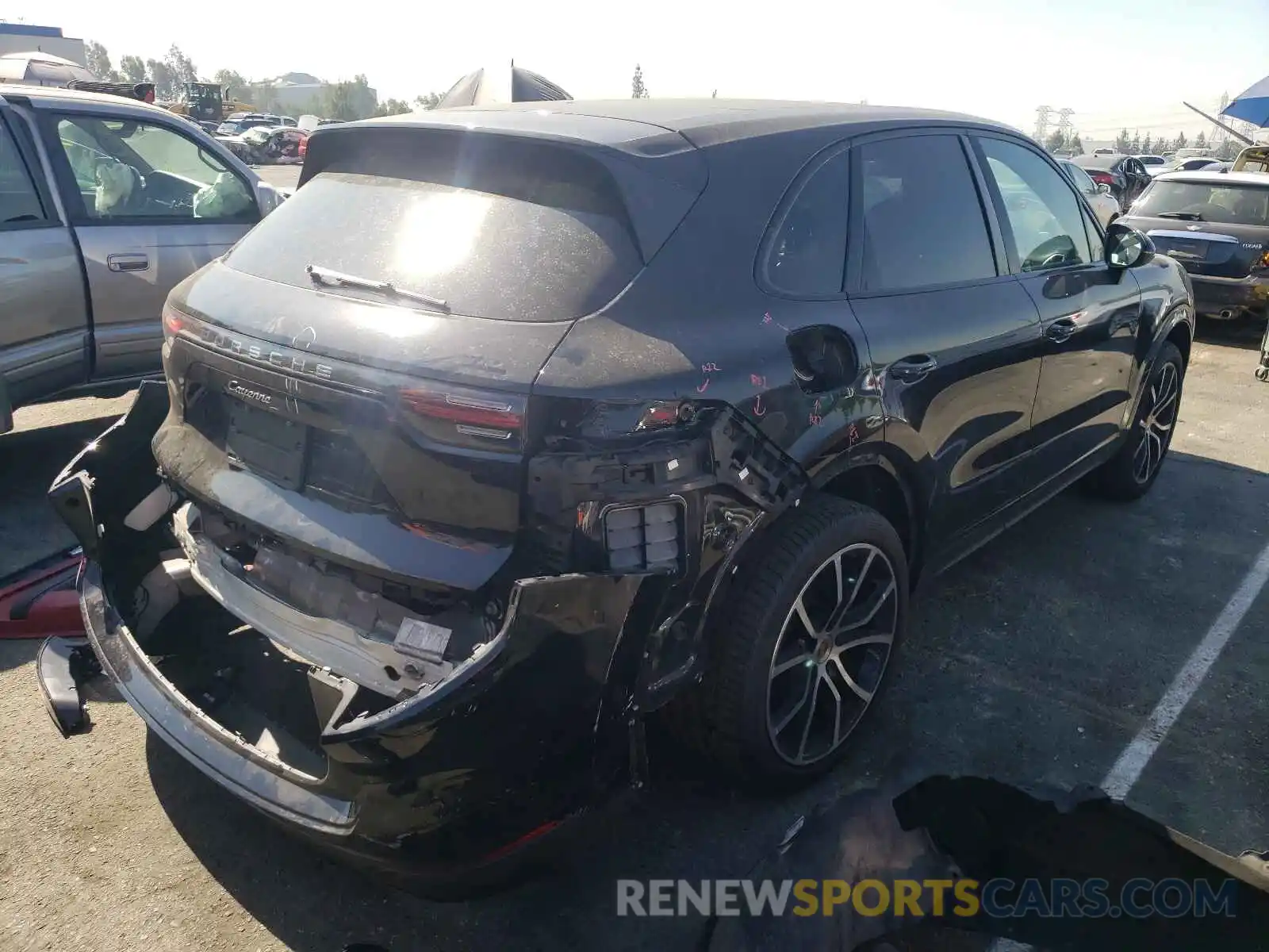 4 Photograph of a damaged car WP1AA2AY0KDA02732 PORSCHE CAYENNE 2019