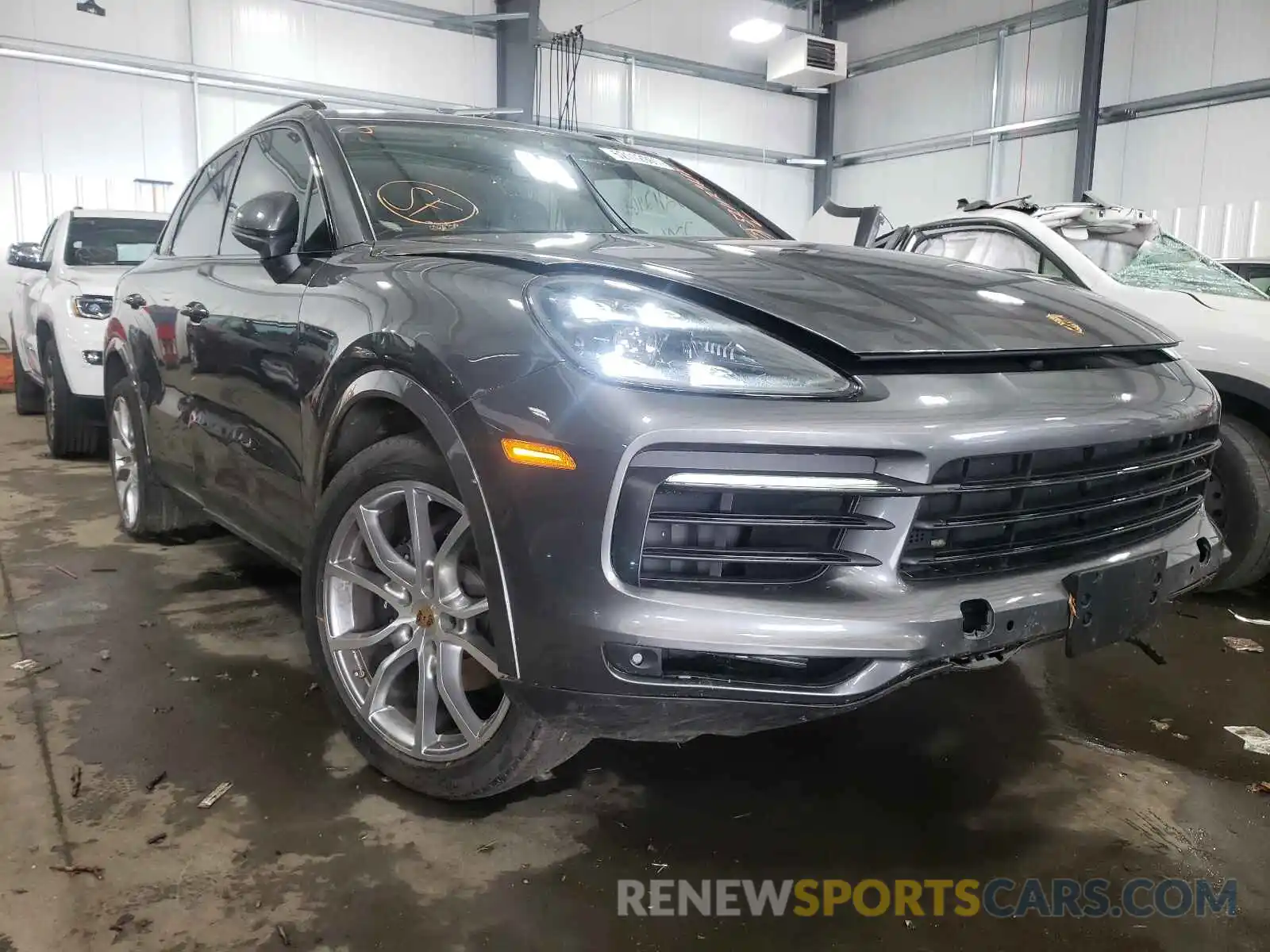 1 Photograph of a damaged car WP1AA2AY0KDA10880 PORSCHE CAYENNE 2019