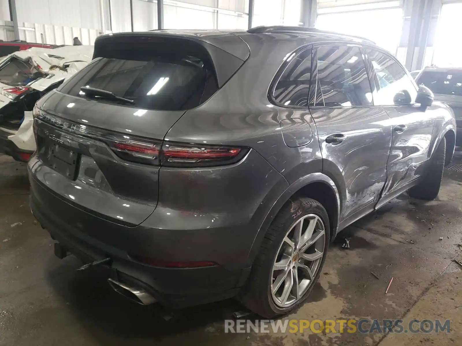 4 Фотография поврежденного автомобиля WP1AA2AY0KDA10880 PORSCHE CAYENNE 2019