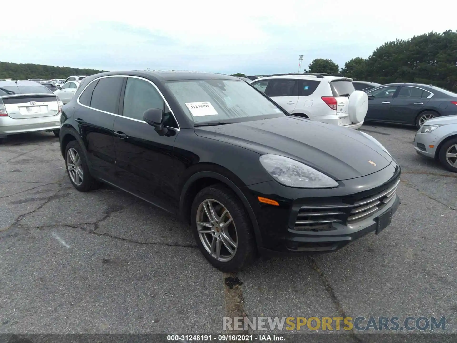 1 Photograph of a damaged car WP1AA2AY0KDA11169 PORSCHE CAYENNE 2019