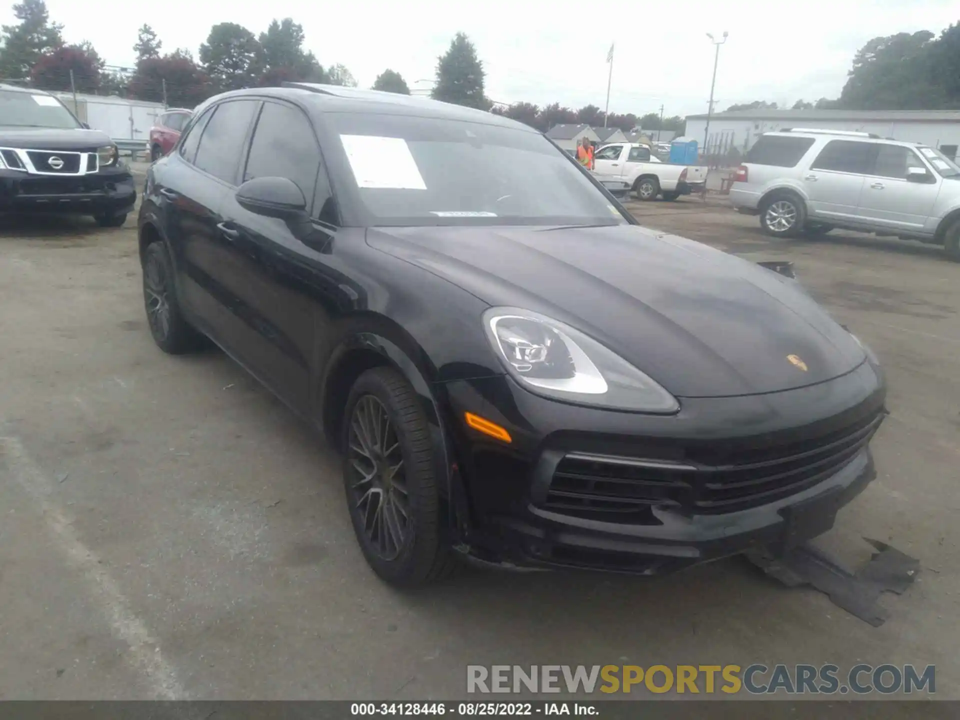 1 Photograph of a damaged car WP1AA2AY0KDA13102 PORSCHE CAYENNE 2019