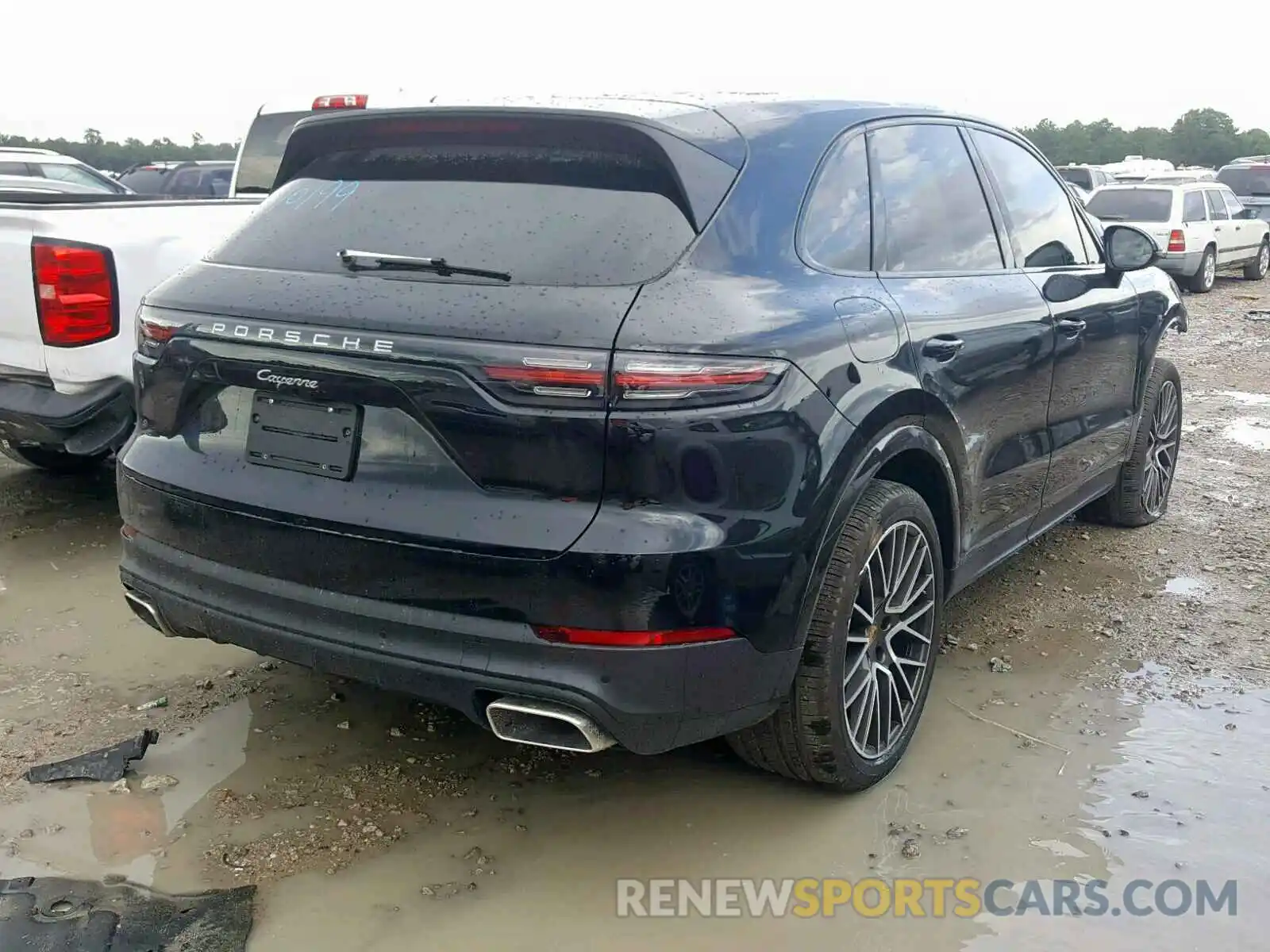 4 Фотография поврежденного автомобиля WP1AA2AY0KDA13214 PORSCHE CAYENNE 2019