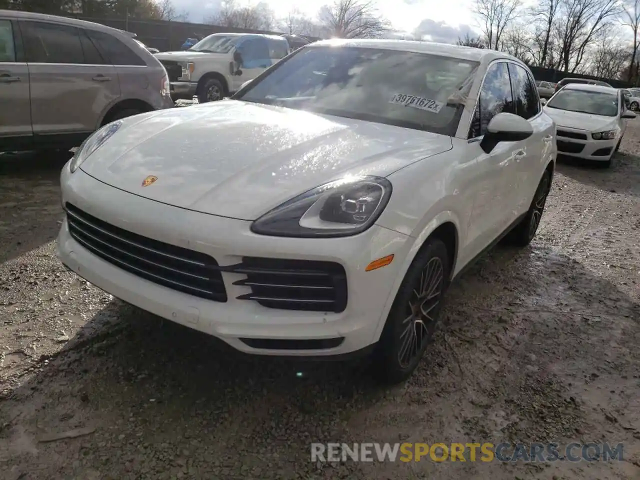 2 Фотография поврежденного автомобиля WP1AA2AY0KDA13844 PORSCHE CAYENNE 2019