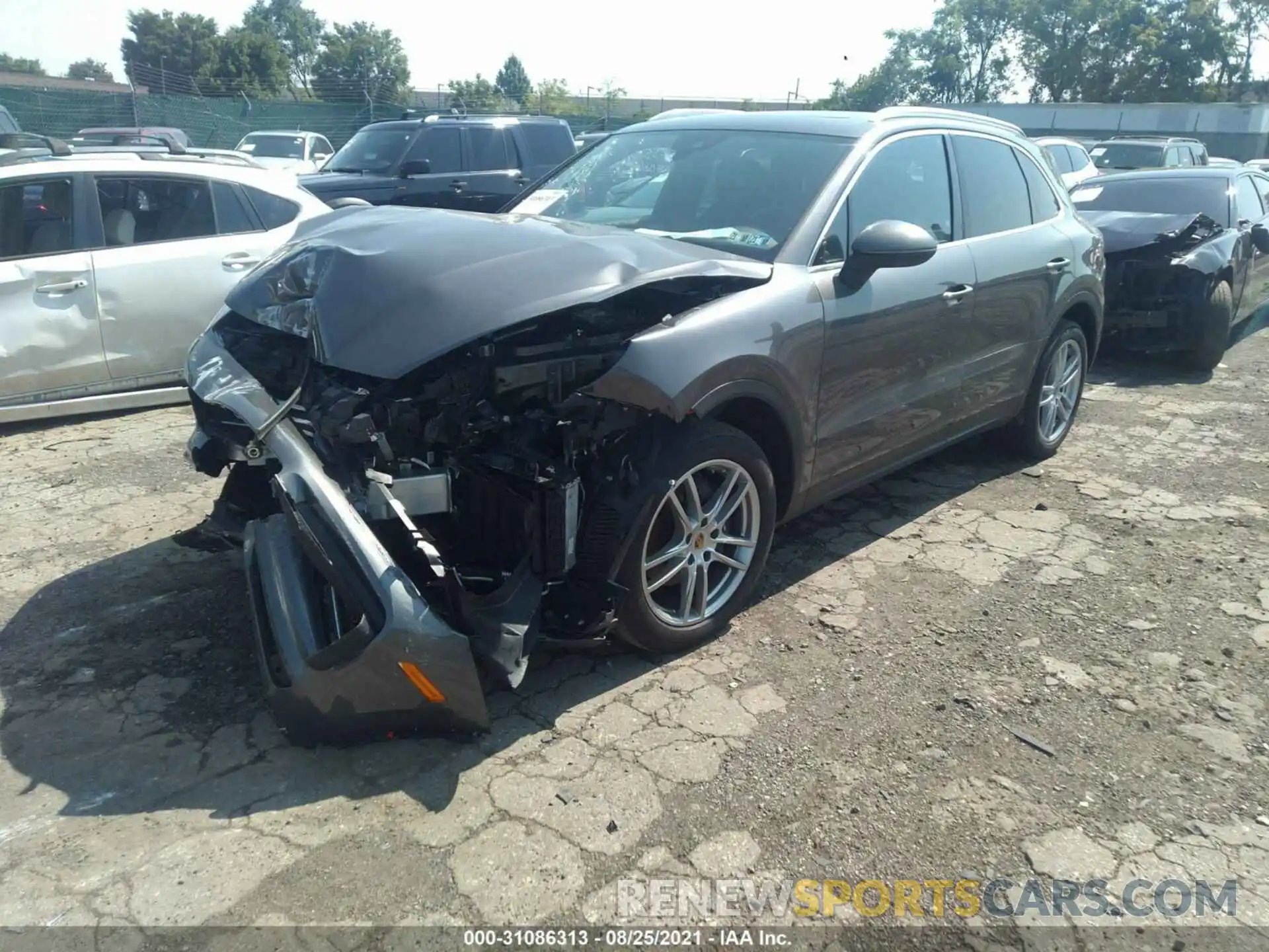 2 Photograph of a damaged car WP1AA2AY0KDA14444 PORSCHE CAYENNE 2019