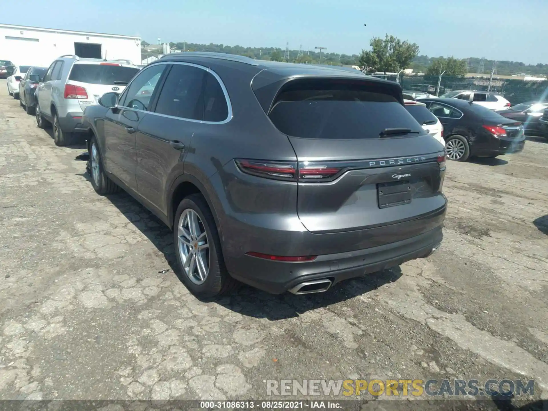 3 Фотография поврежденного автомобиля WP1AA2AY0KDA14444 PORSCHE CAYENNE 2019