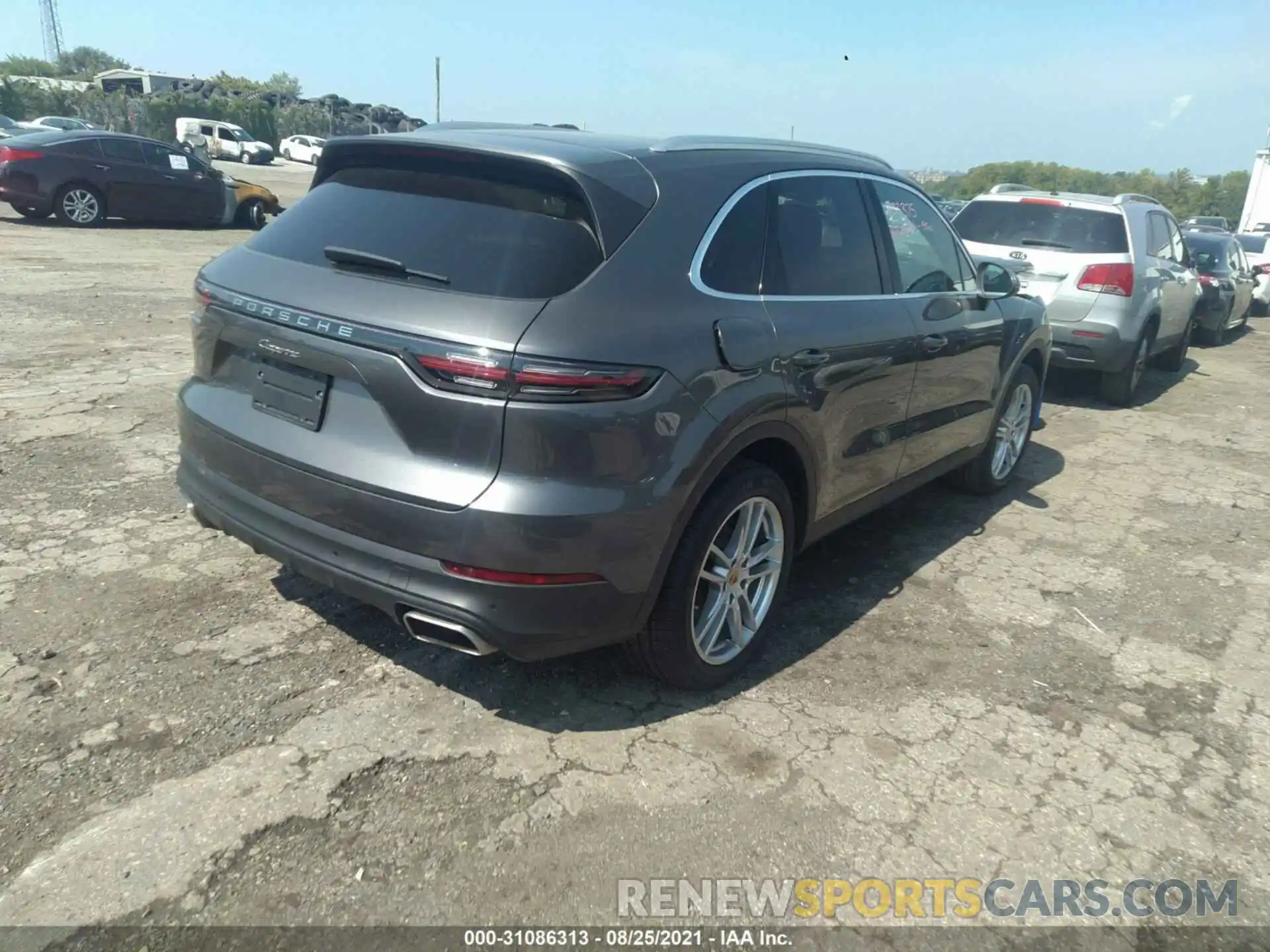 4 Фотография поврежденного автомобиля WP1AA2AY0KDA14444 PORSCHE CAYENNE 2019