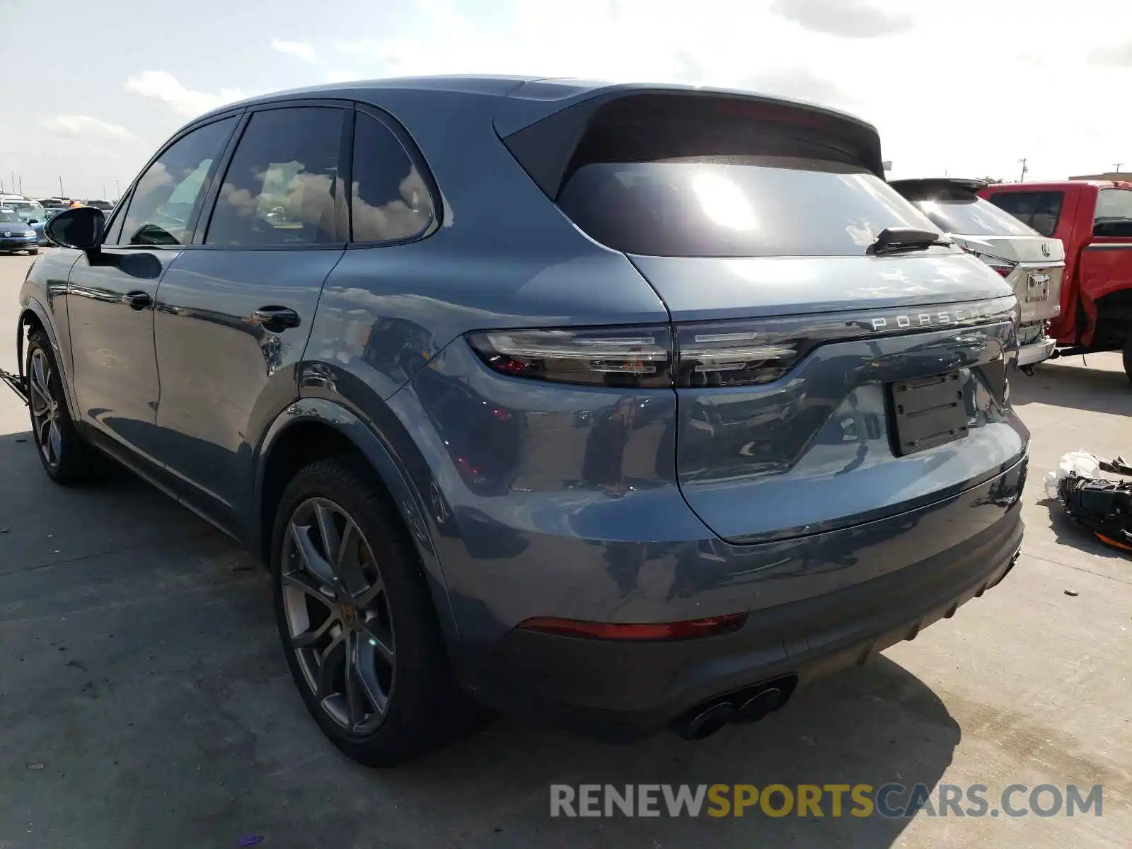 3 Photograph of a damaged car WP1AA2AY0KDA14850 PORSCHE CAYENNE 2019