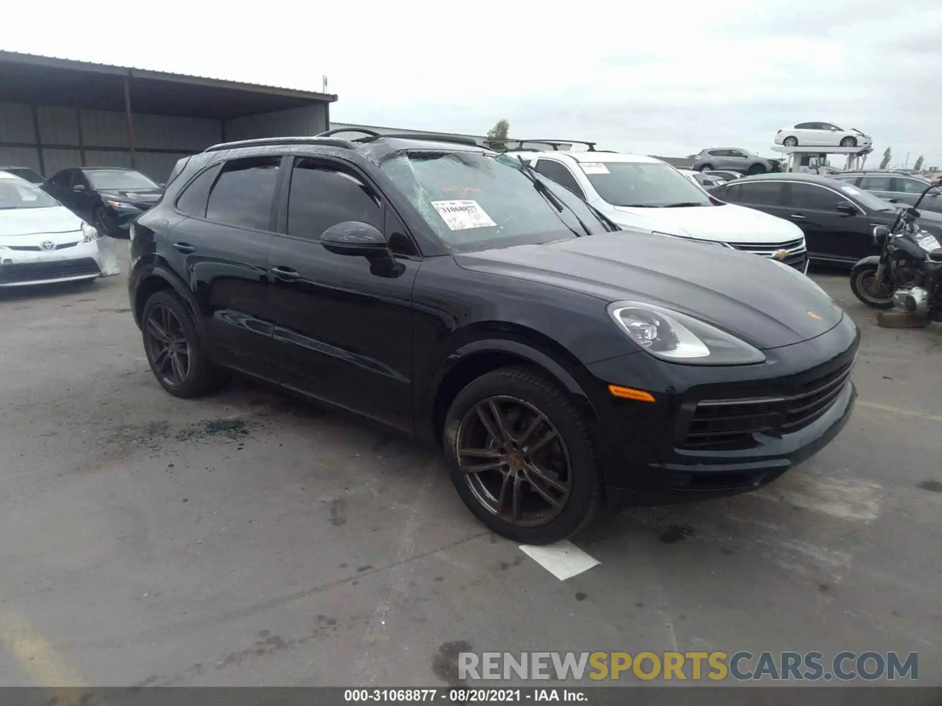 1 Photograph of a damaged car WP1AA2AY0KDA15061 PORSCHE CAYENNE 2019