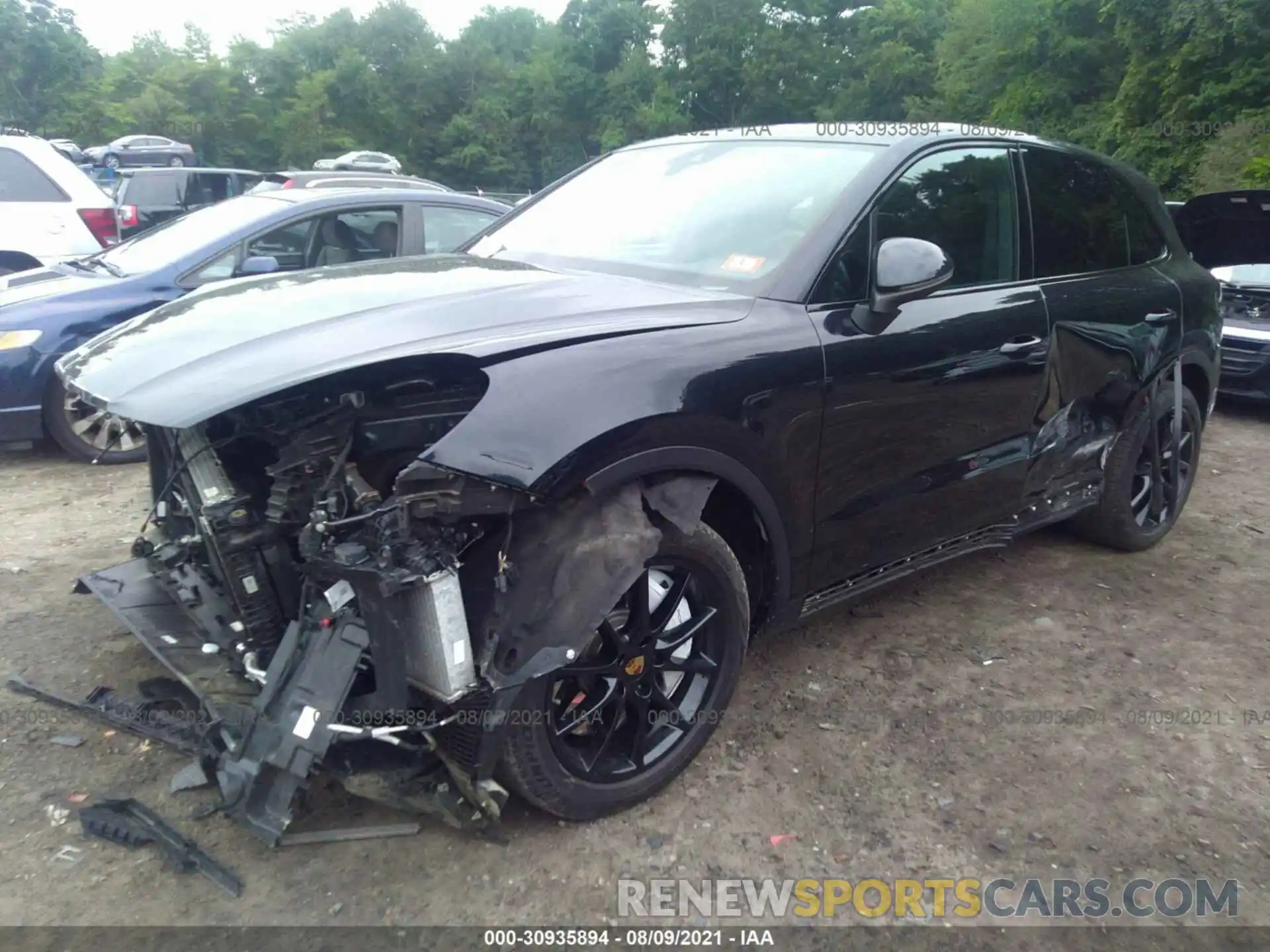 2 Photograph of a damaged car WP1AA2AY1KDA00150 PORSCHE CAYENNE 2019