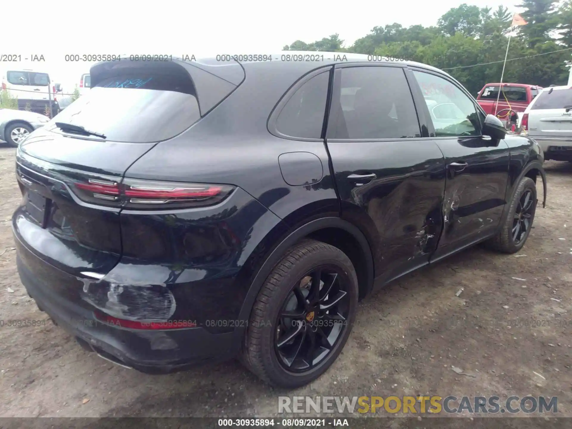 4 Фотография поврежденного автомобиля WP1AA2AY1KDA00150 PORSCHE CAYENNE 2019