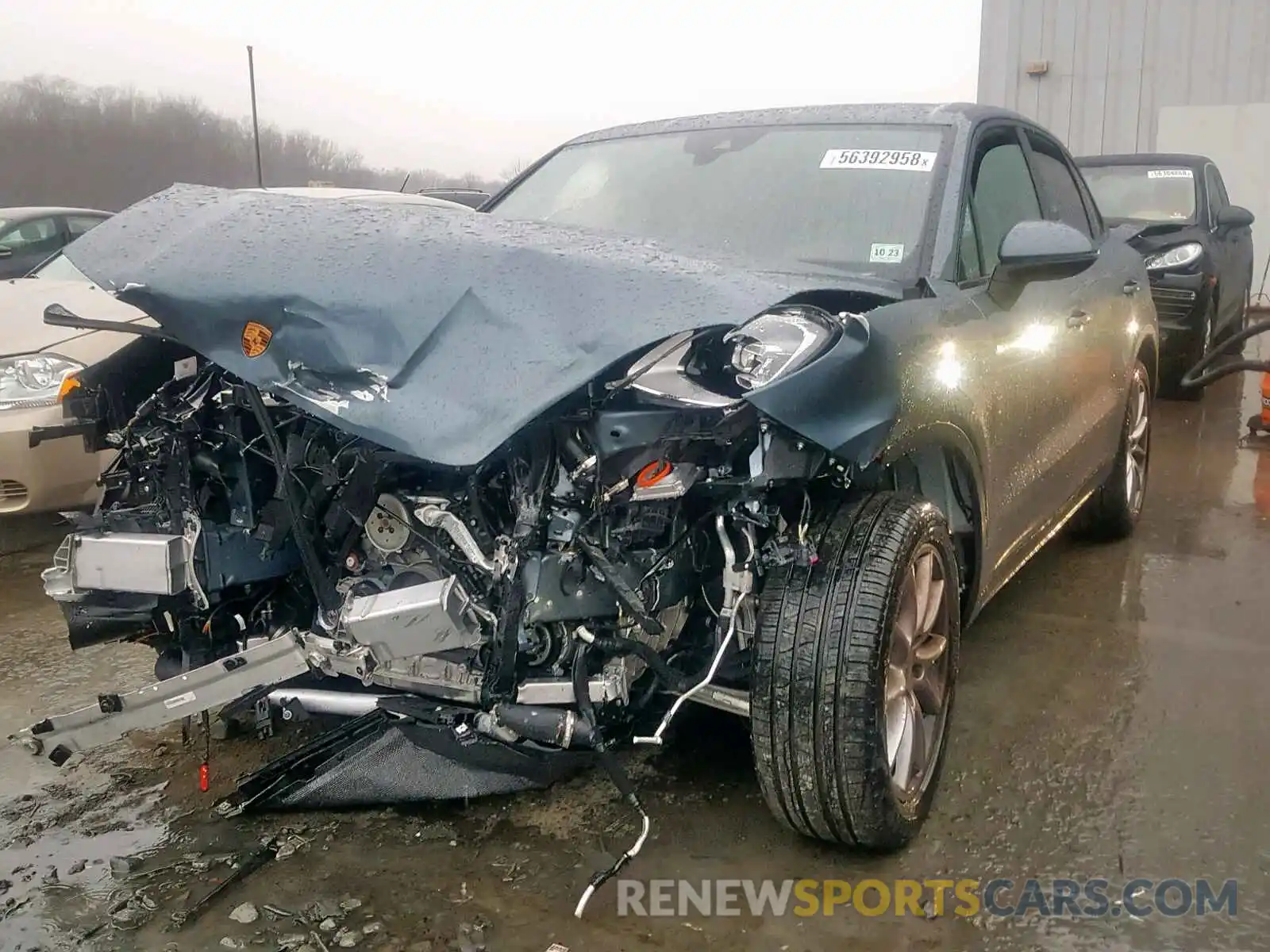 2 Photograph of a damaged car WP1AA2AY1KDA00858 PORSCHE CAYENNE 2019