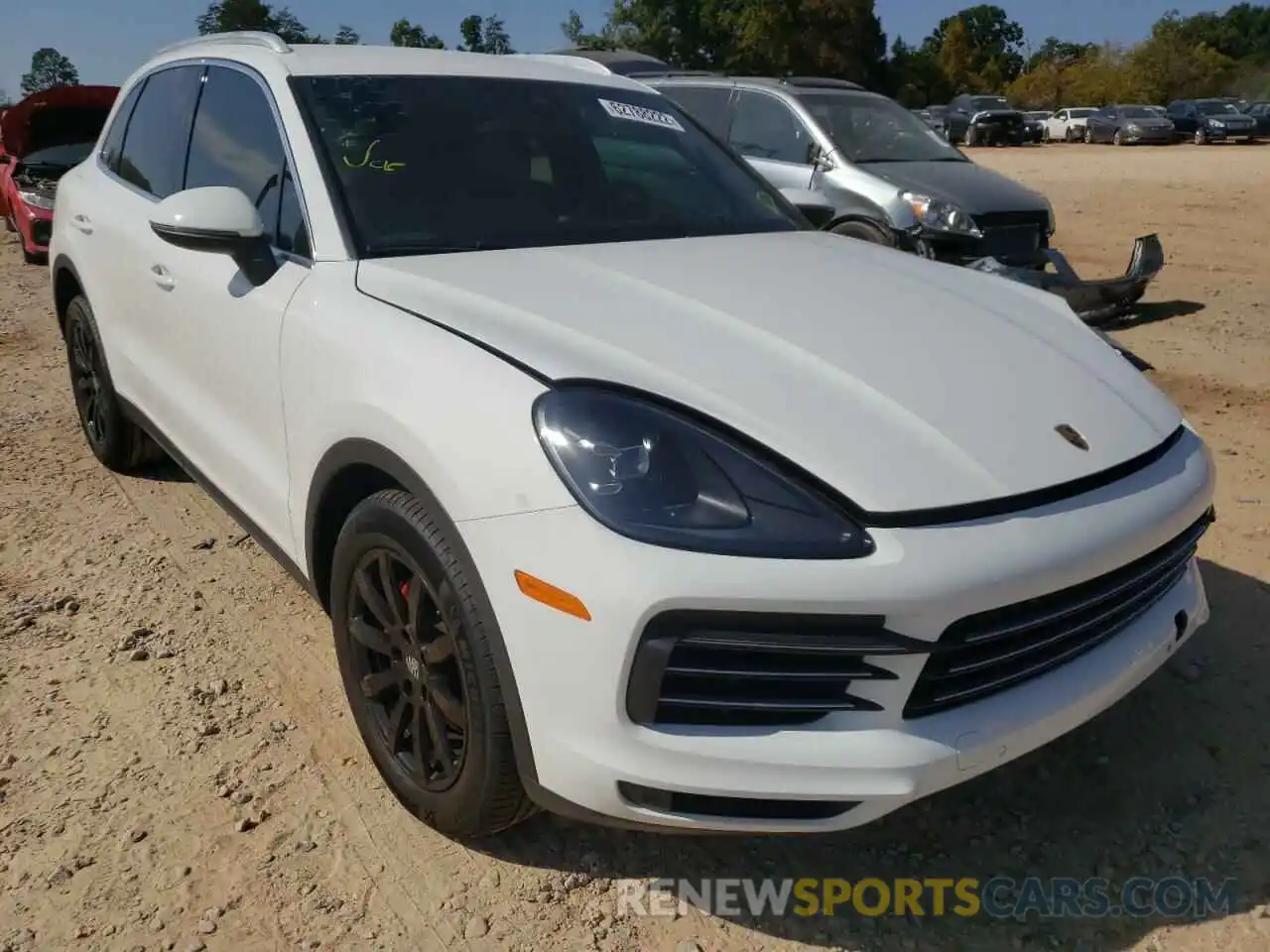 1 Photograph of a damaged car WP1AA2AY1KDA01119 PORSCHE CAYENNE 2019