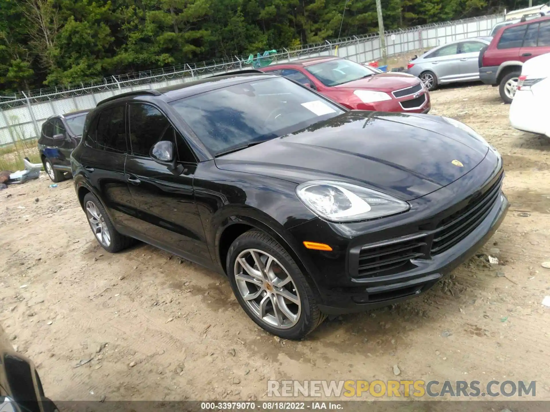 1 Photograph of a damaged car WP1AA2AY1KDA01184 PORSCHE CAYENNE 2019