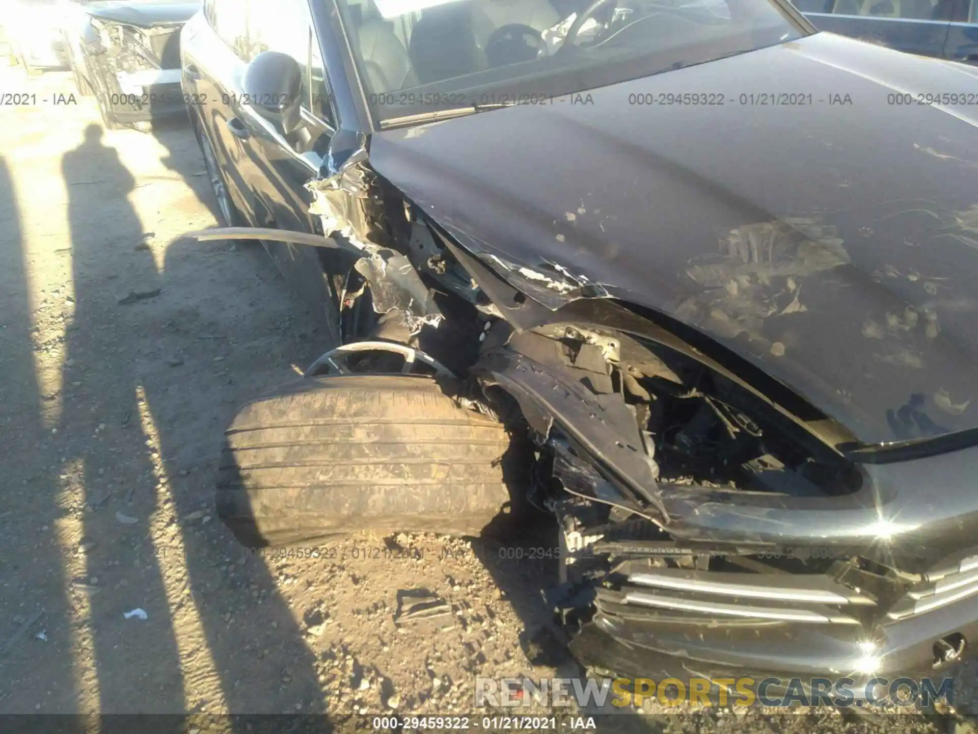 6 Фотография поврежденного автомобиля WP1AA2AY1KDA01217 PORSCHE CAYENNE 2019