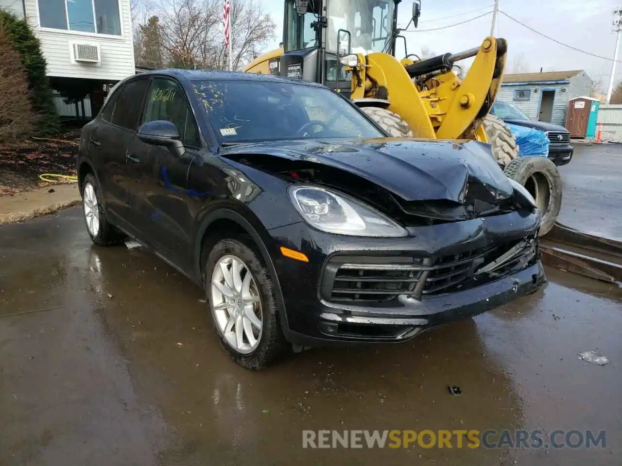 1 Photograph of a damaged car WP1AA2AY1KDA01234 PORSCHE CAYENNE 2019