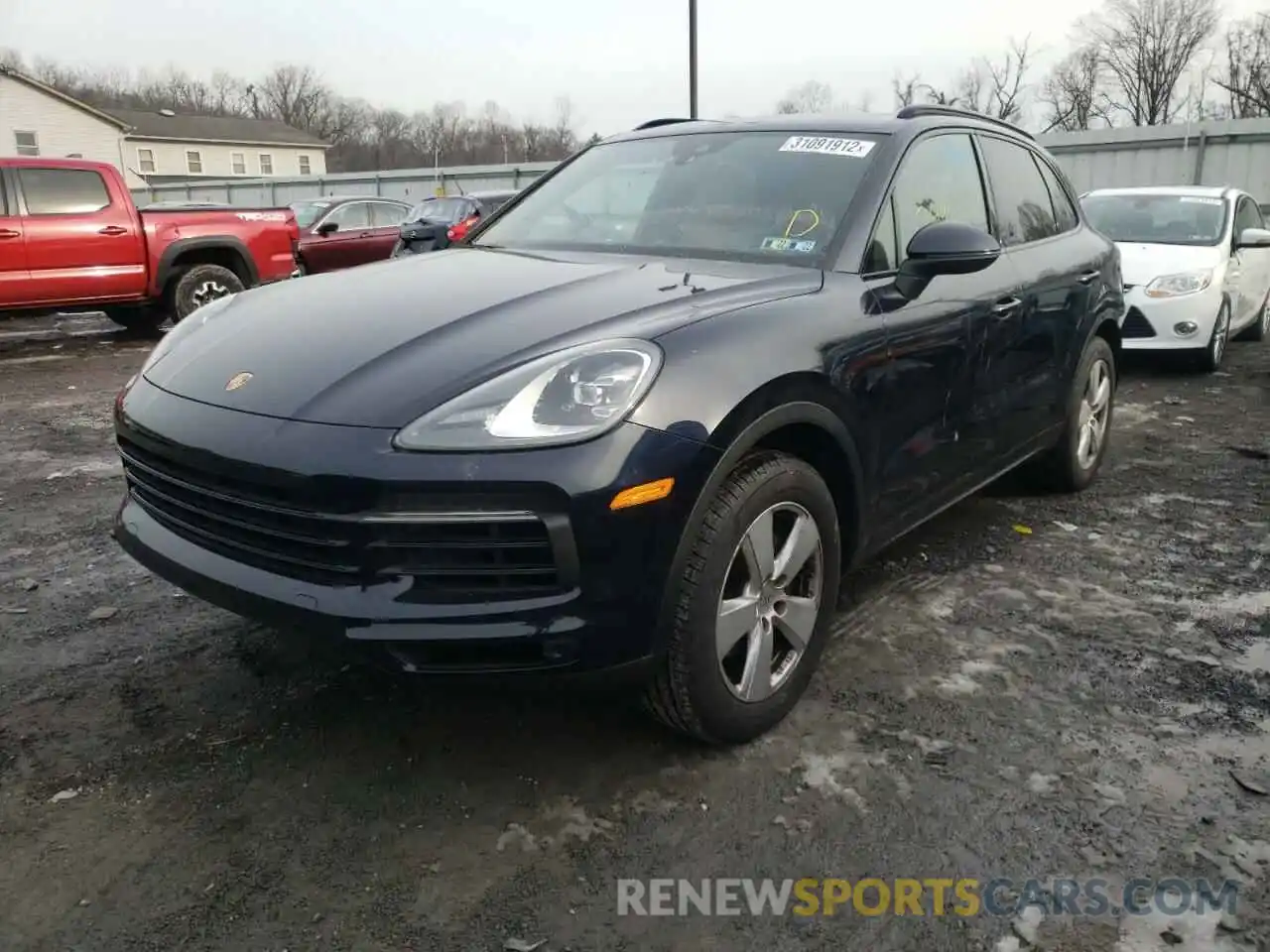 2 Photograph of a damaged car WP1AA2AY1KDA01346 PORSCHE CAYENNE 2019