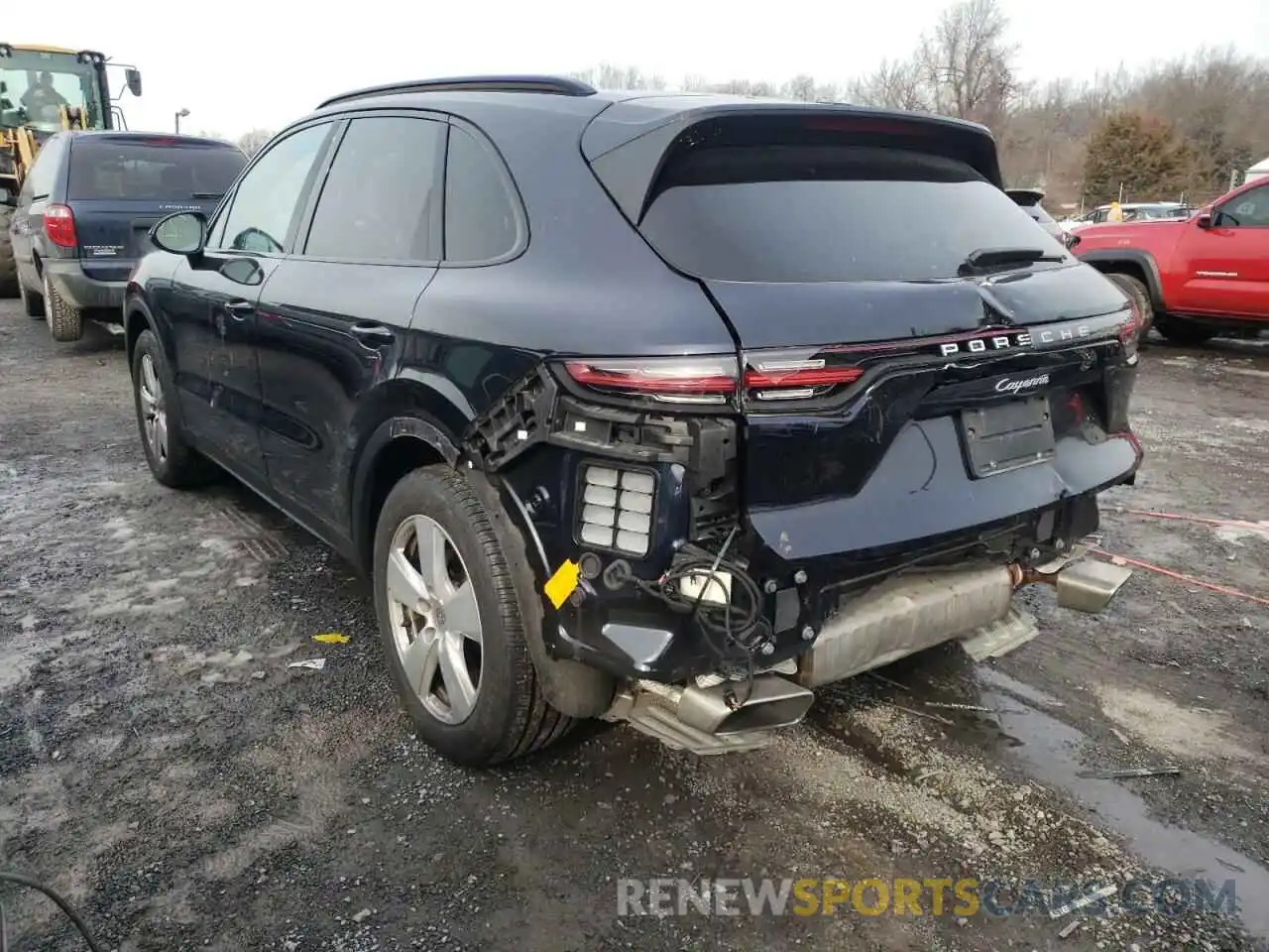 3 Photograph of a damaged car WP1AA2AY1KDA01346 PORSCHE CAYENNE 2019