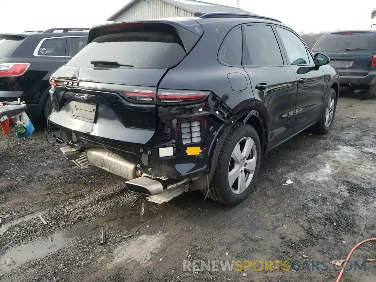 4 Фотография поврежденного автомобиля WP1AA2AY1KDA01346 PORSCHE CAYENNE 2019