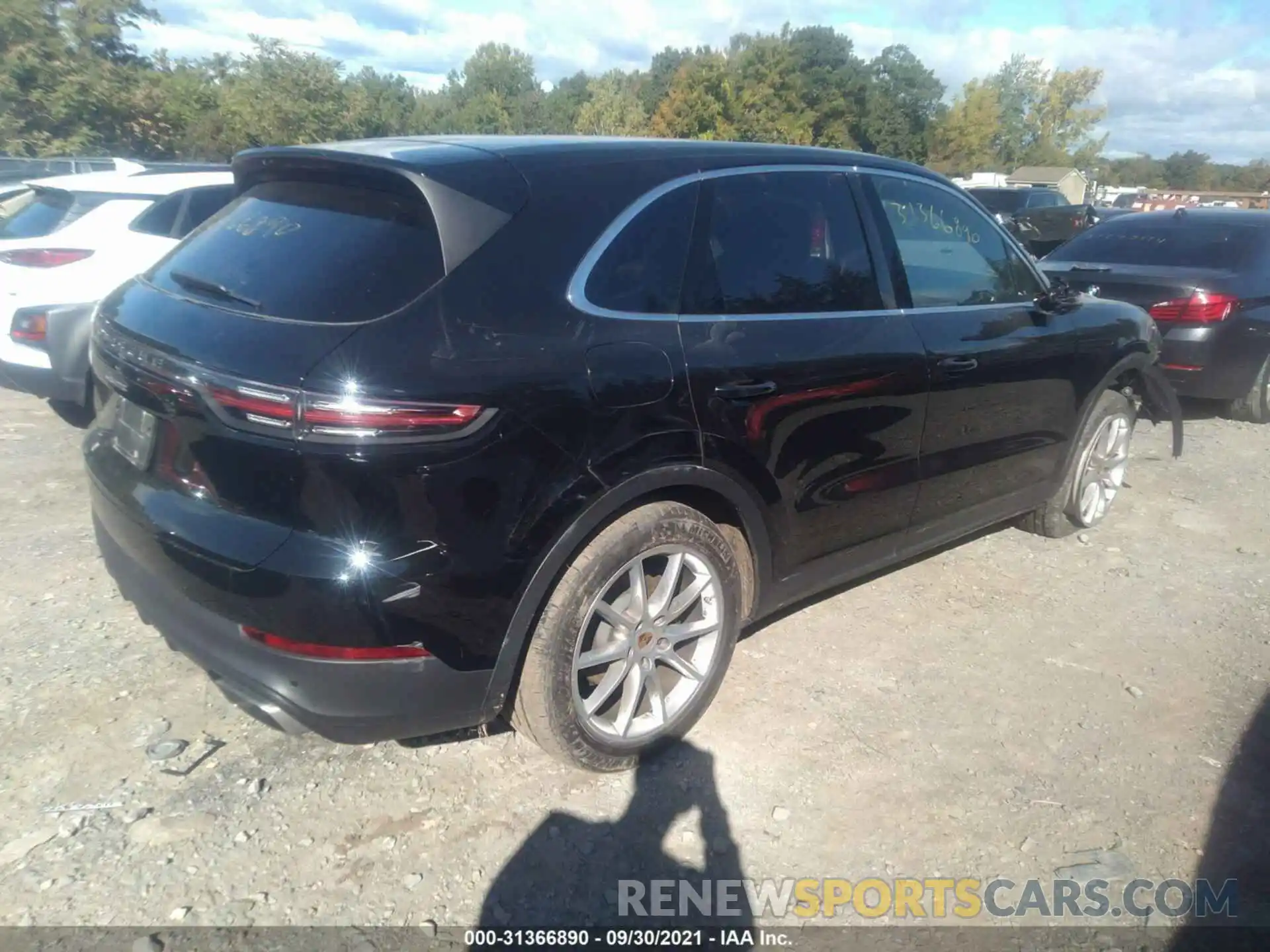 4 Photograph of a damaged car WP1AA2AY1KDA03369 PORSCHE CAYENNE 2019