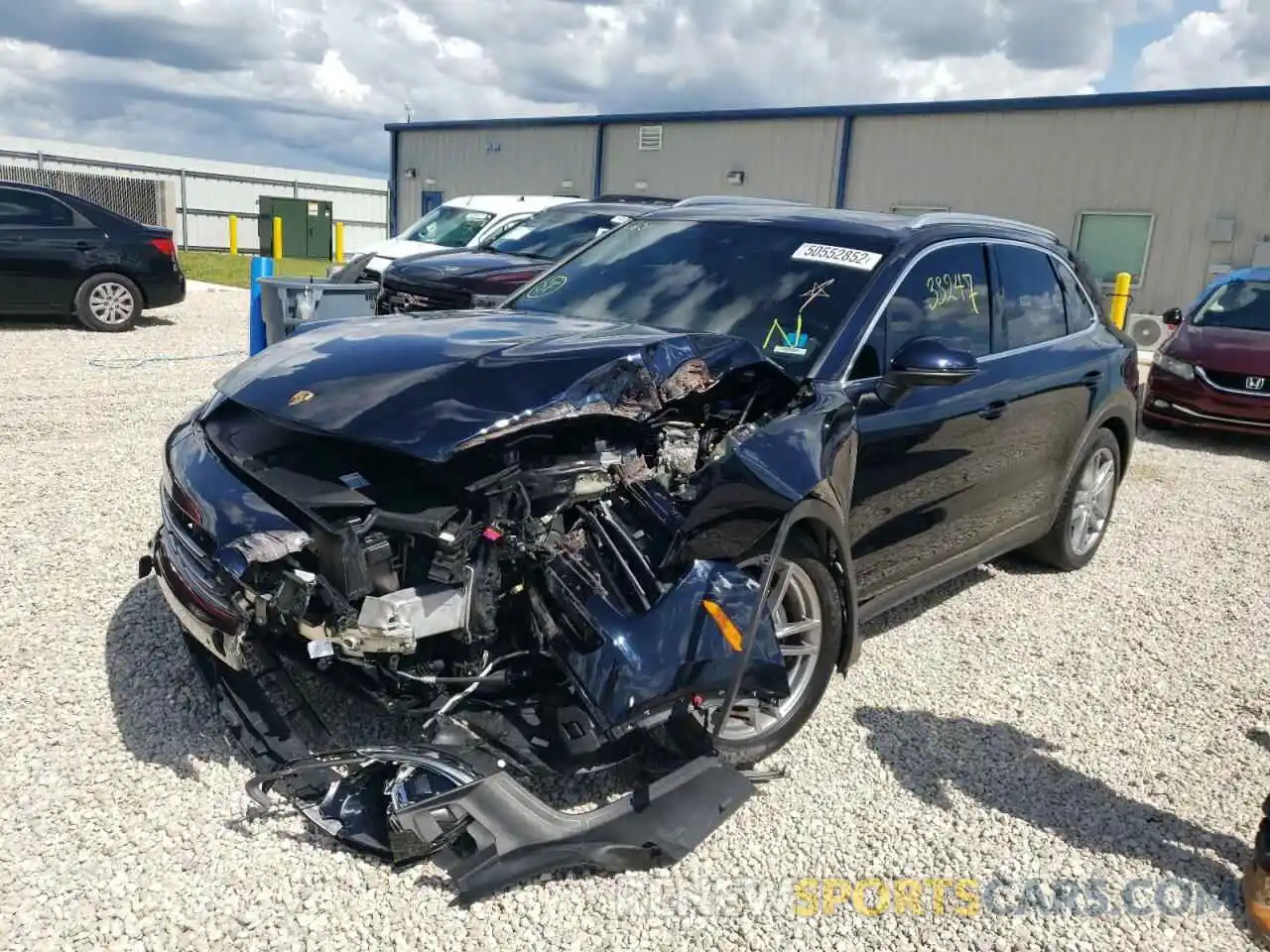 2 Photograph of a damaged car WP1AA2AY1KDA04571 PORSCHE CAYENNE 2019