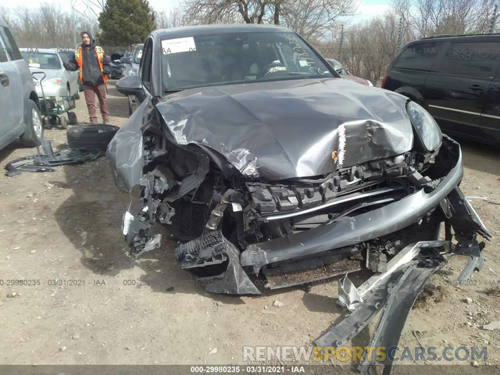 6 Фотография поврежденного автомобиля WP1AA2AY1KDA04652 PORSCHE CAYENNE 2019