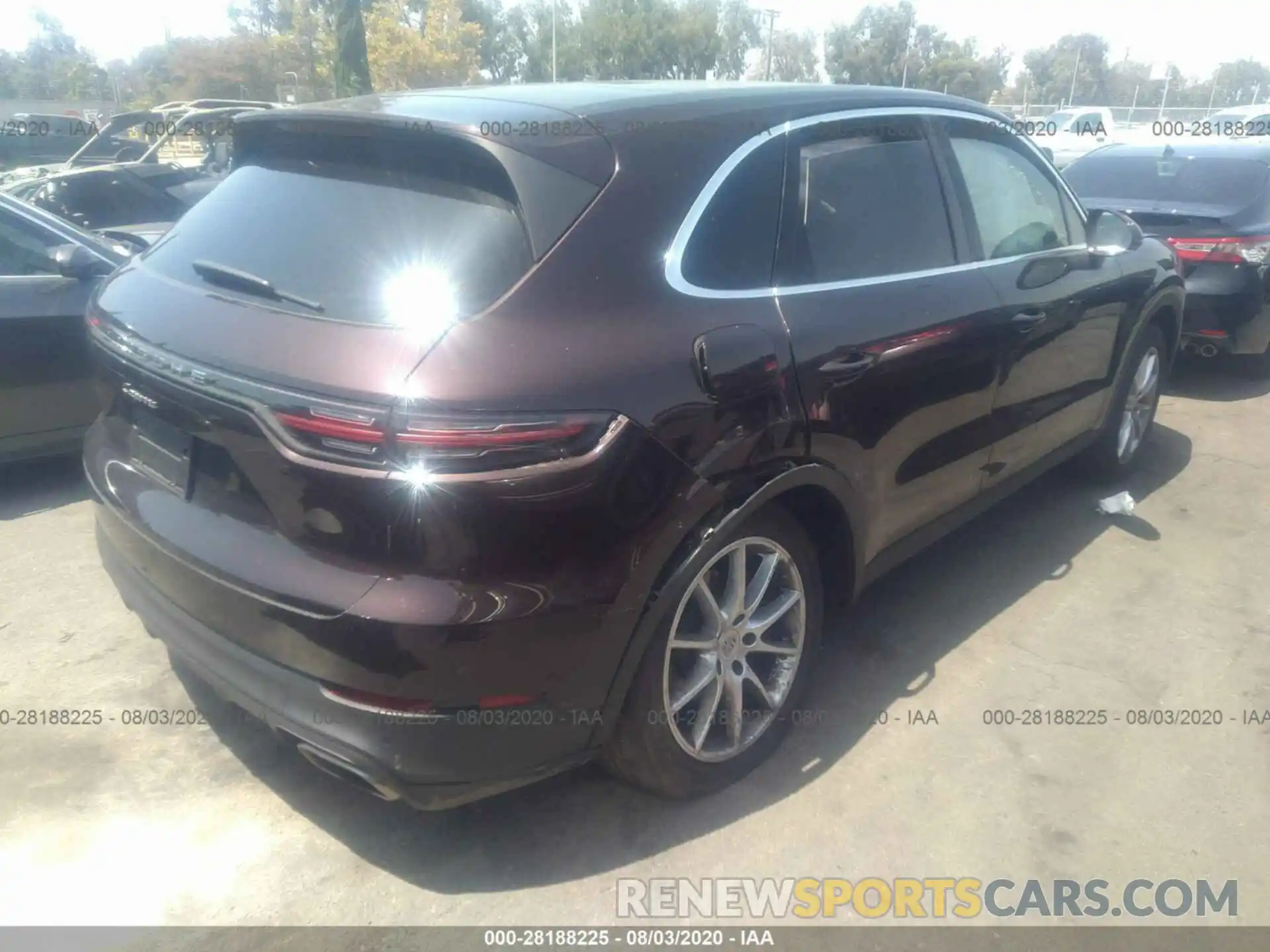 4 Photograph of a damaged car WP1AA2AY1KDA05381 PORSCHE CAYENNE 2019