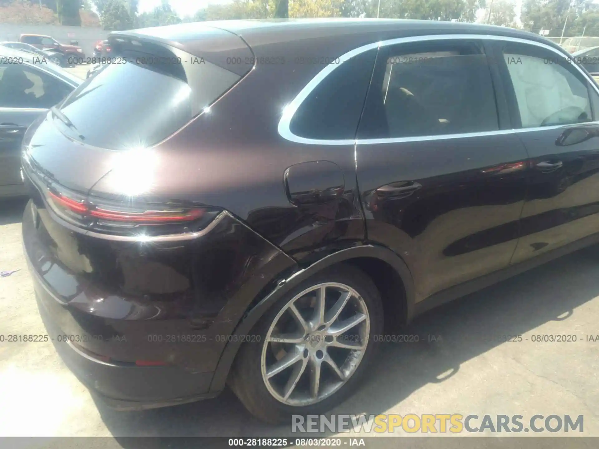 6 Photograph of a damaged car WP1AA2AY1KDA05381 PORSCHE CAYENNE 2019