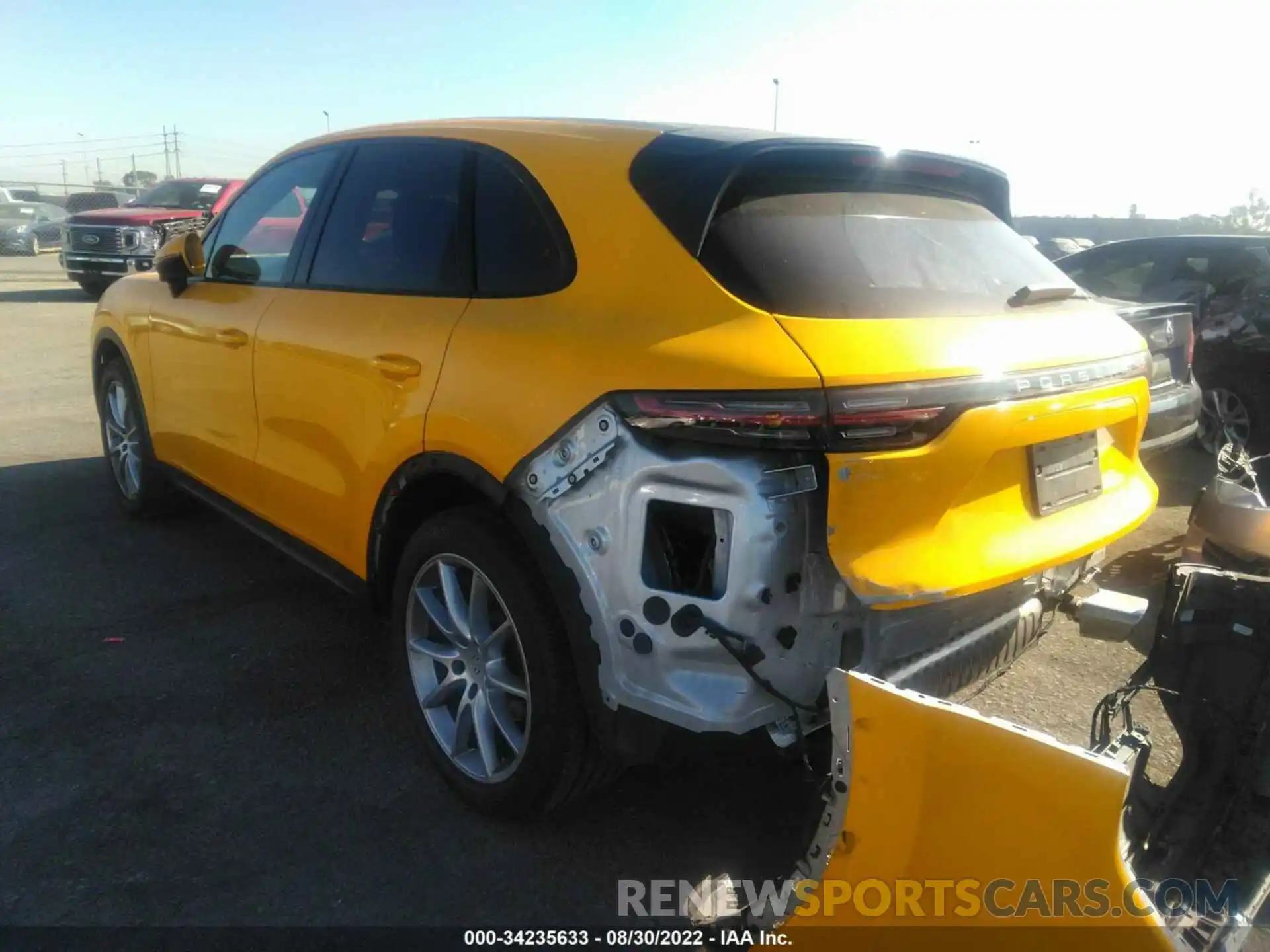 3 Photograph of a damaged car WP1AA2AY1KDA06501 PORSCHE CAYENNE 2019