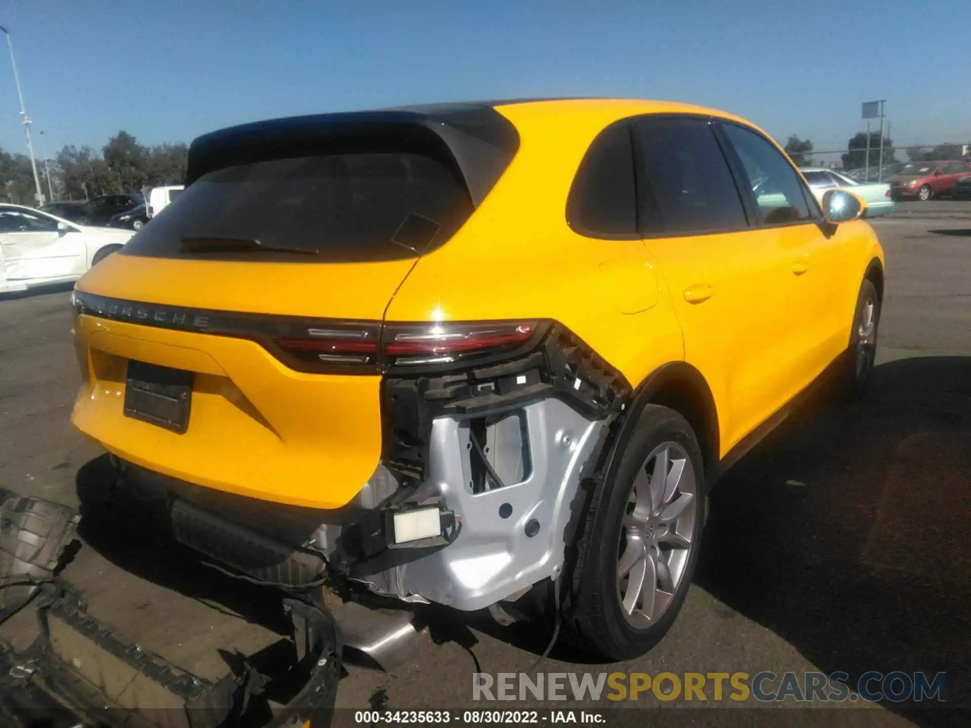 4 Photograph of a damaged car WP1AA2AY1KDA06501 PORSCHE CAYENNE 2019