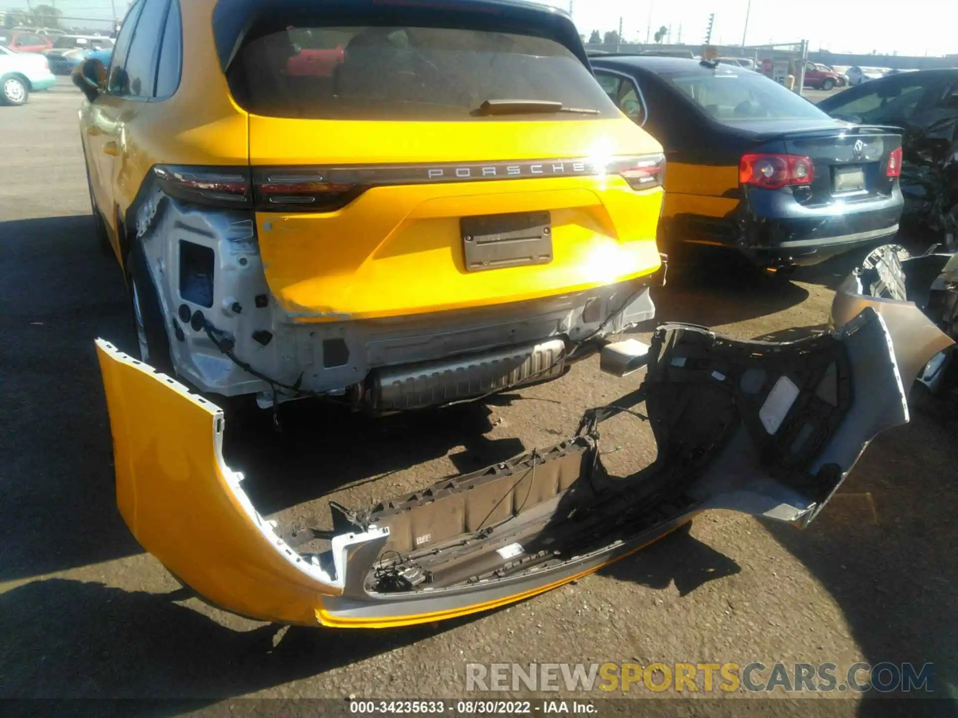 6 Photograph of a damaged car WP1AA2AY1KDA06501 PORSCHE CAYENNE 2019