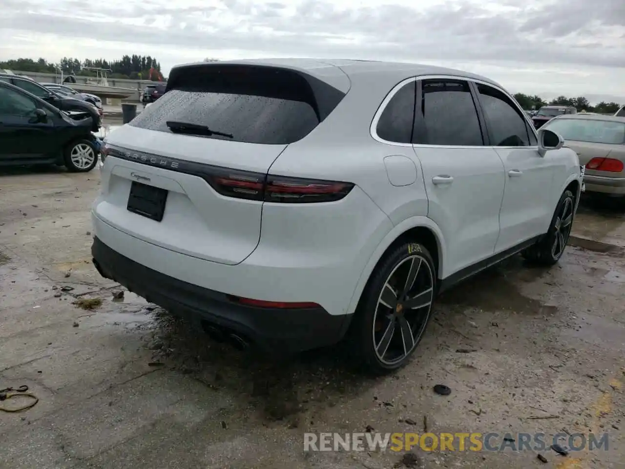 4 Фотография поврежденного автомобиля WP1AA2AY1KDA07177 PORSCHE CAYENNE 2019