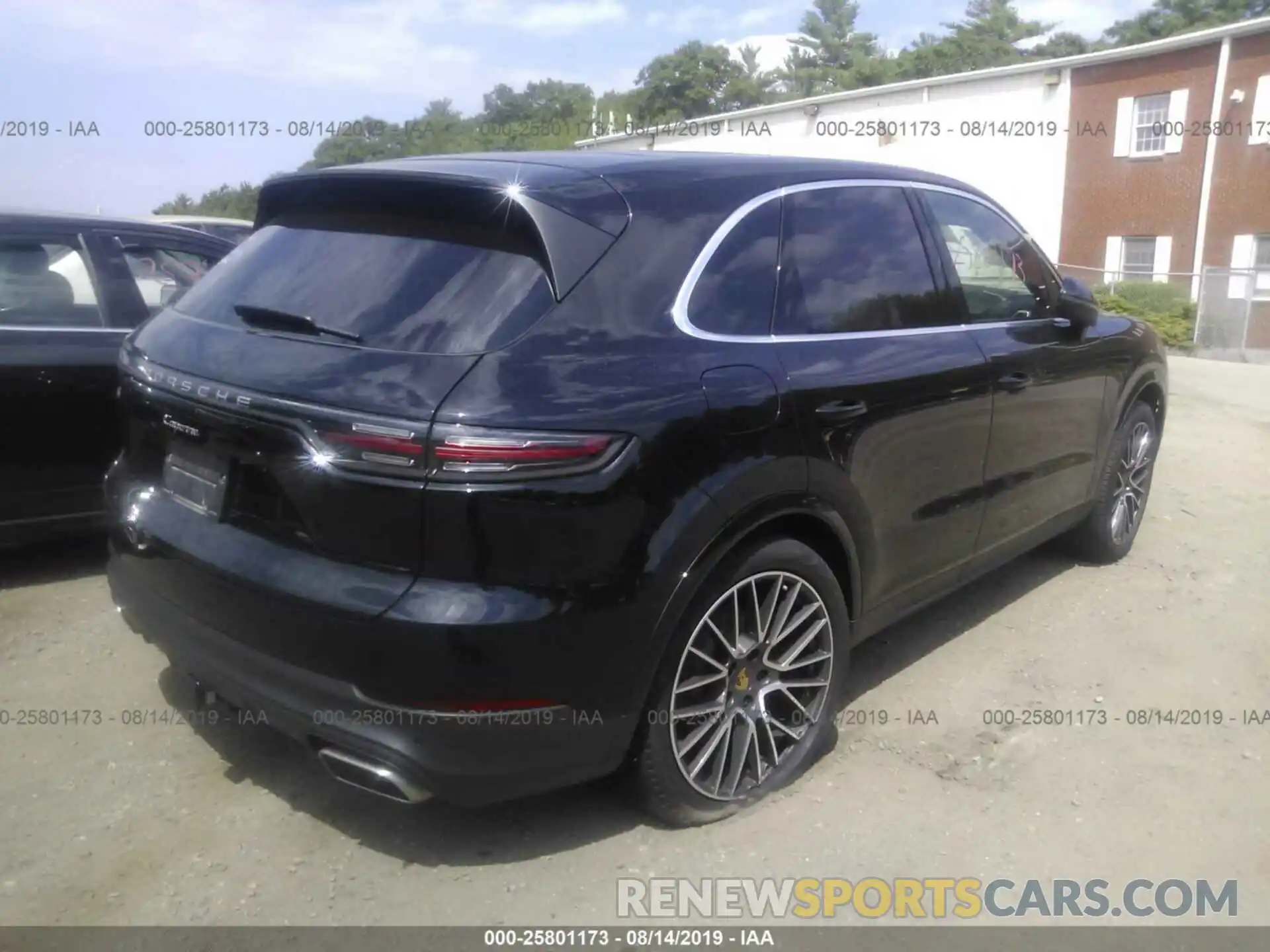 4 Фотография поврежденного автомобиля WP1AA2AY1KDA09205 PORSCHE CAYENNE 2019