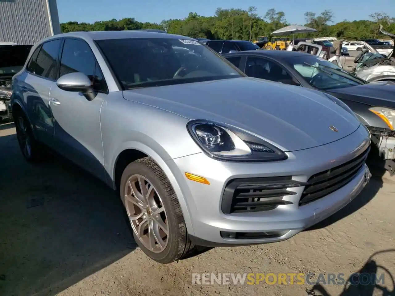 1 Photograph of a damaged car WP1AA2AY1KDA11584 PORSCHE CAYENNE 2019