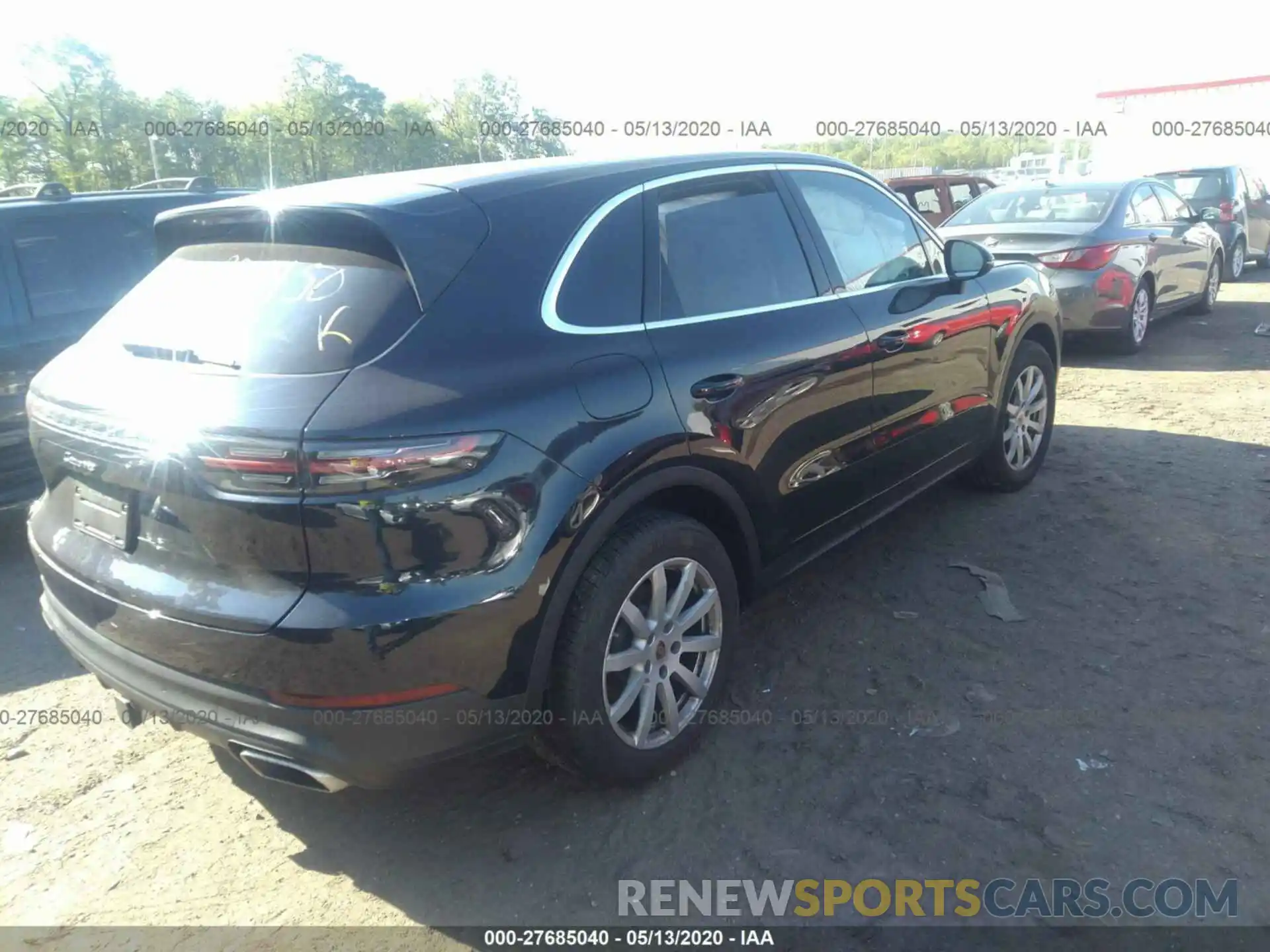 4 Фотография поврежденного автомобиля WP1AA2AY1KDA16509 PORSCHE CAYENNE 2019