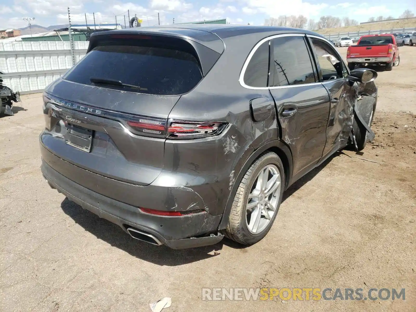 4 Photograph of a damaged car WP1AA2AY1KDA18440 PORSCHE CAYENNE 2019