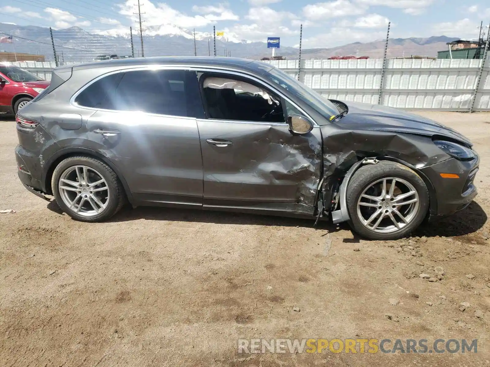 9 Photograph of a damaged car WP1AA2AY1KDA18440 PORSCHE CAYENNE 2019