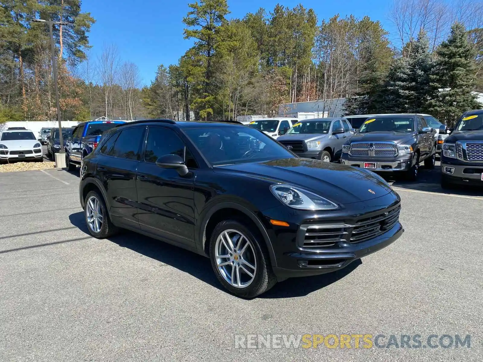 1 Photograph of a damaged car WP1AA2AY2KDA02683 PORSCHE CAYENNE 2019