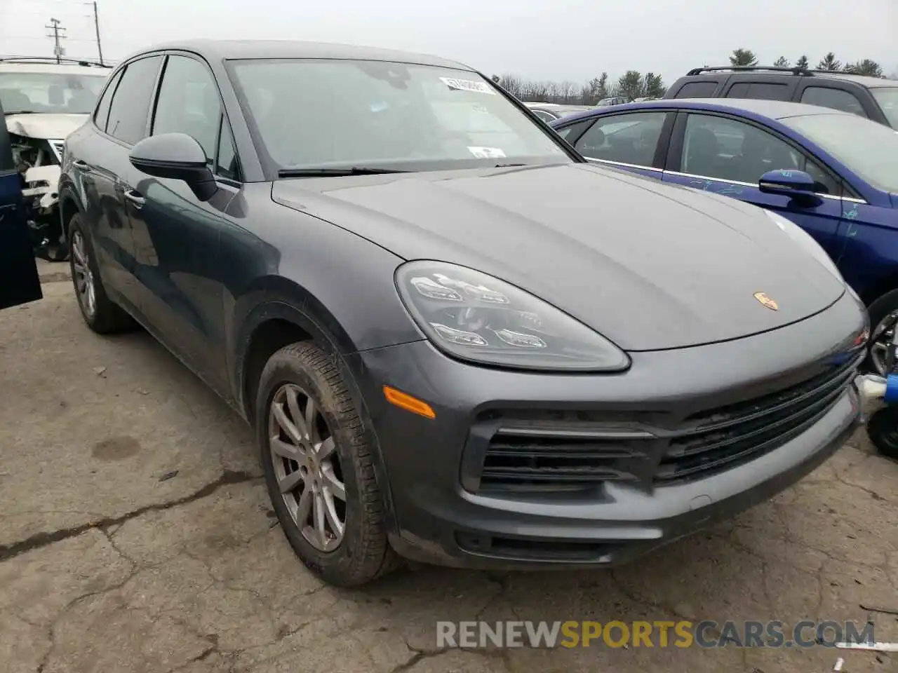 1 Photograph of a damaged car WP1AA2AY2KDA04336 PORSCHE CAYENNE 2019