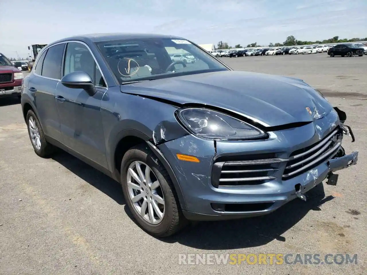 1 Photograph of a damaged car WP1AA2AY2KDA04370 PORSCHE CAYENNE 2019