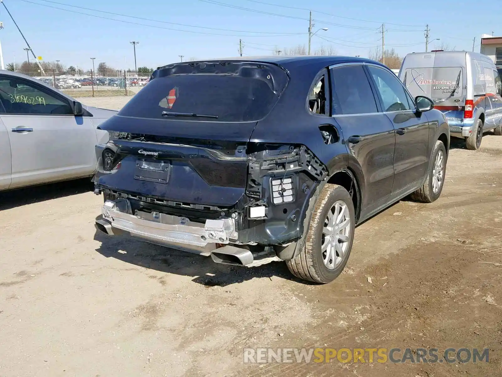 4 Photograph of a damaged car WP1AA2AY2KDA06135 PORSCHE CAYENNE 2019