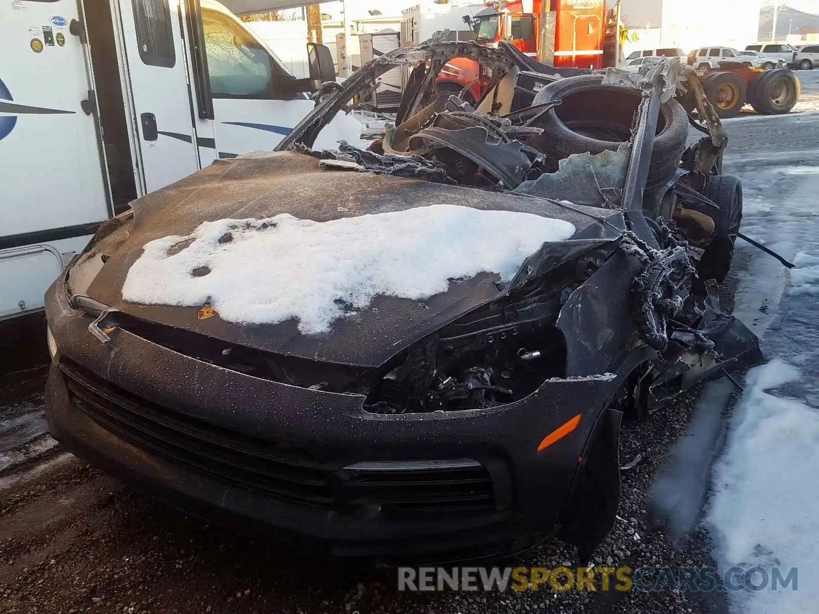 2 Photograph of a damaged car WP1AA2AY2KDA06295 PORSCHE CAYENNE 2019