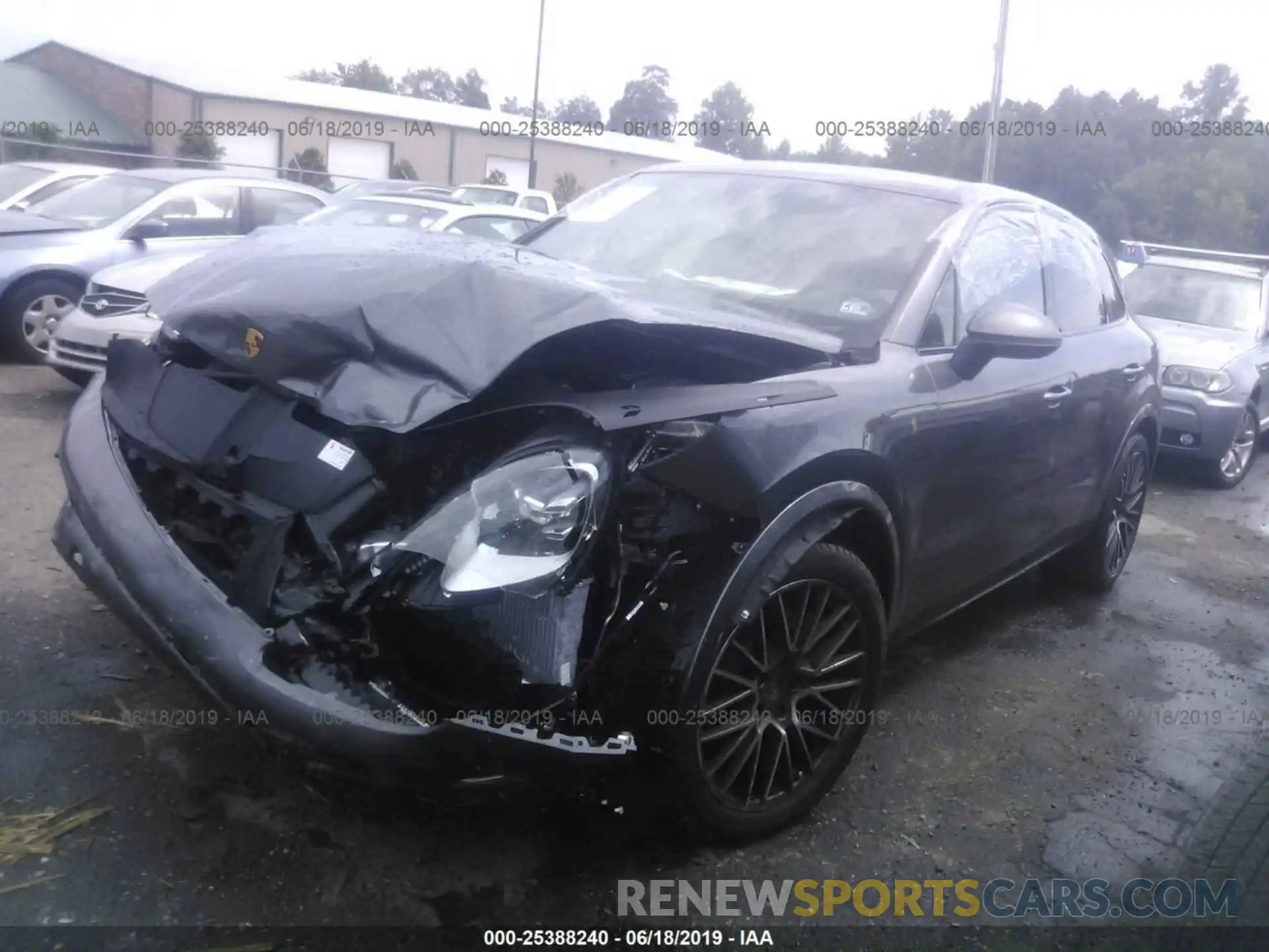 2 Photograph of a damaged car WP1AA2AY2KDA06426 PORSCHE CAYENNE 2019